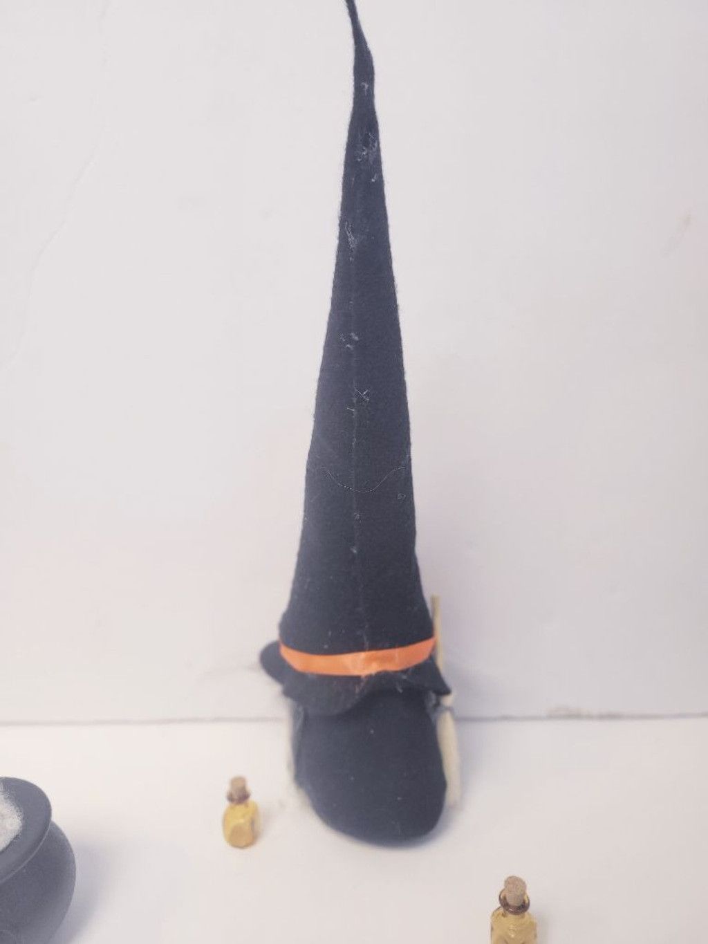 Handmade Witch Halloween gnome shelf sitter tie Size ONE SIZE - 6 Thumbnail