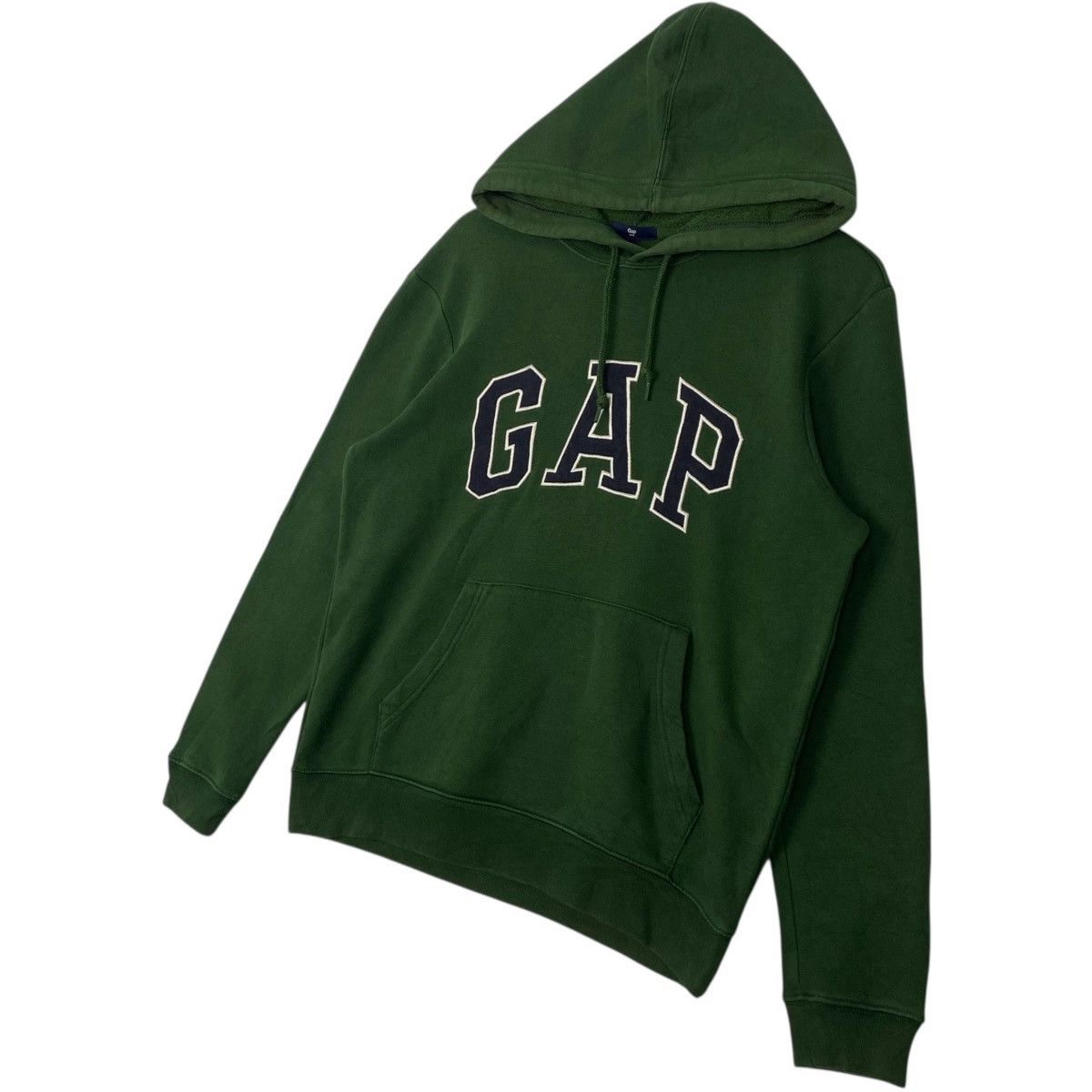 Vintage Vintage GAP Hoodie Sweater Big Logo Green Pullover Size XS Size US XS / EU 42 / 0 - 2 Thumbnail