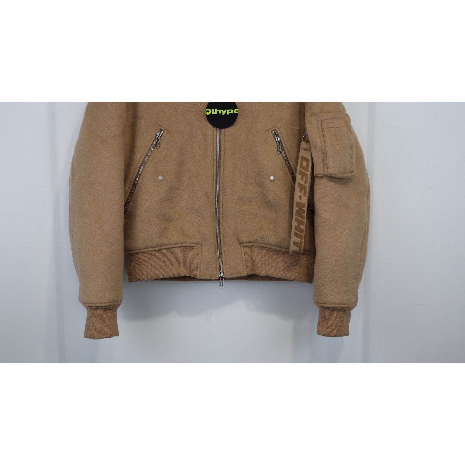 Off-White o1rshd1 " Touch Carefully " Jacket in Brown Size US M / EU 48-50 / 2 - 16 Thumbnail