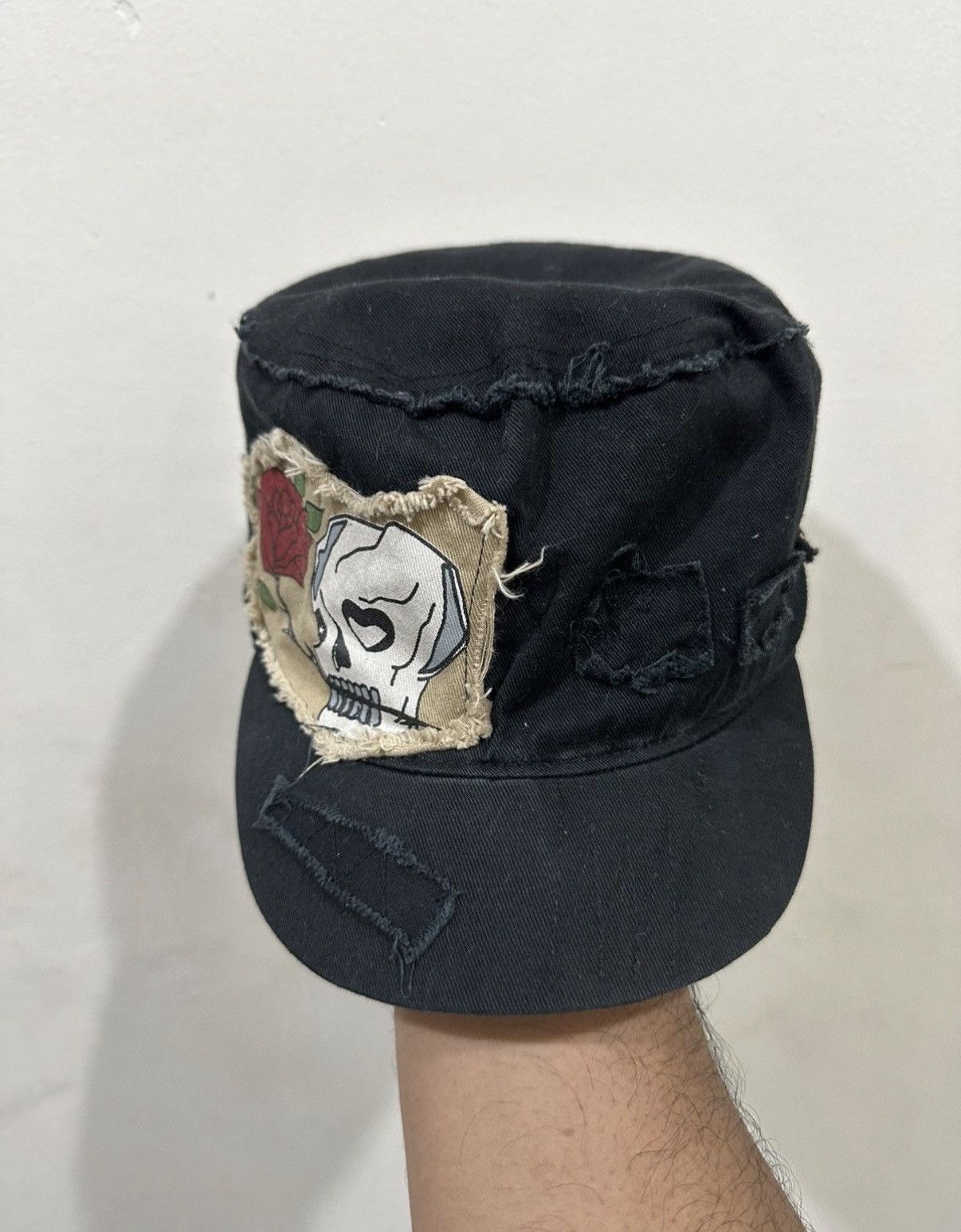 Japanese Brand 2000s Cadet Punk Cap Hysteric Army Size ONE SIZE - 3 Thumbnail