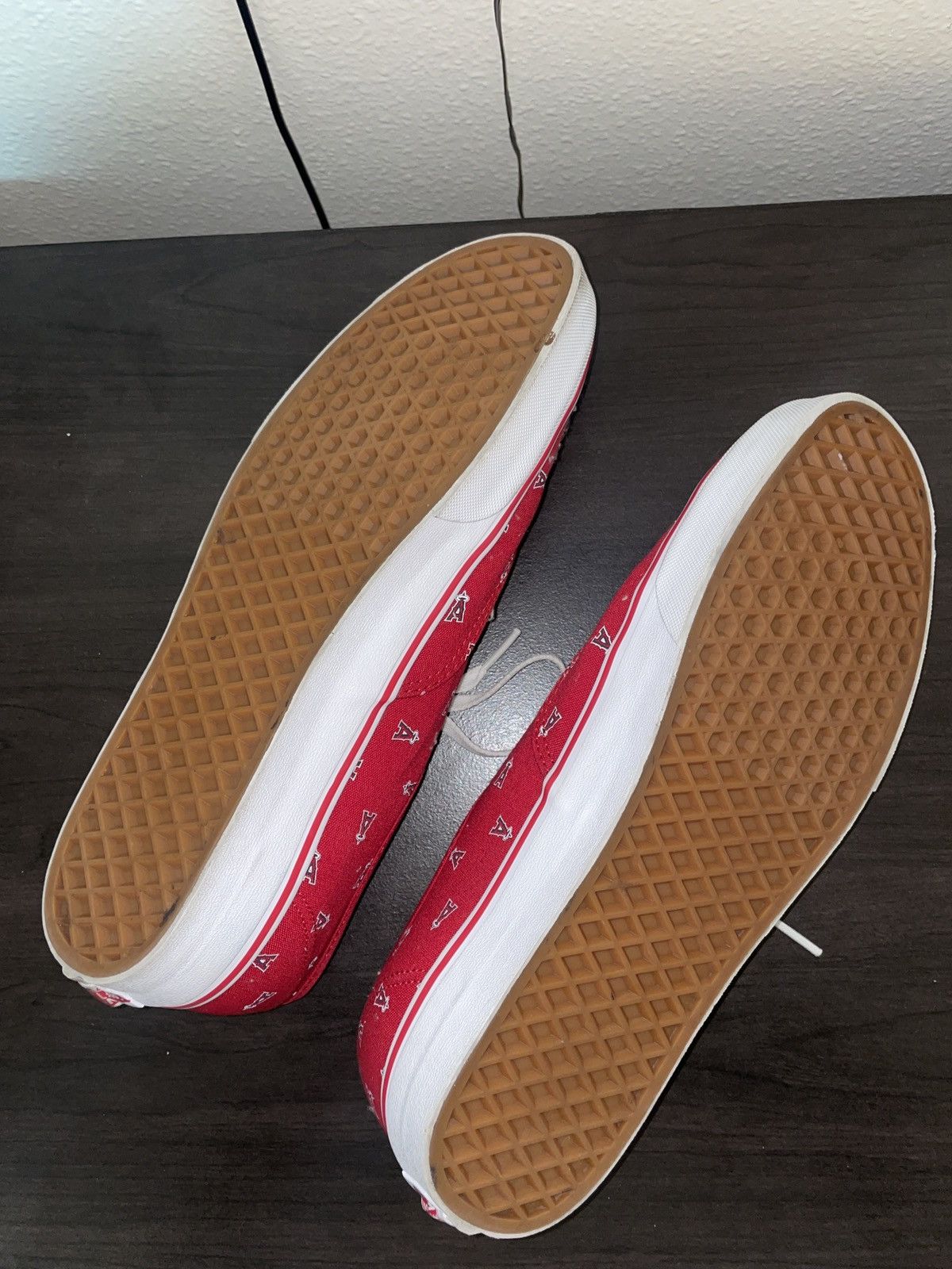Vans VANS Los Angeles Anaheim Angels Red Shoes MLB Baseball Size US 11 / EU 44 - 4 Thumbnail