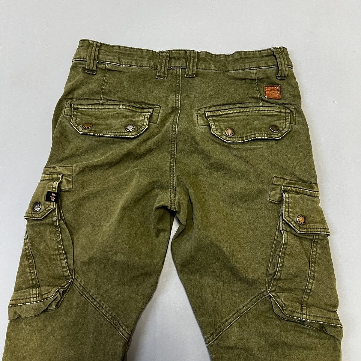 Alpha Industries Cargo ALPHA INDUSTRIES Military Design Pants Combat pants Size US 29 - 14 Thumbnail