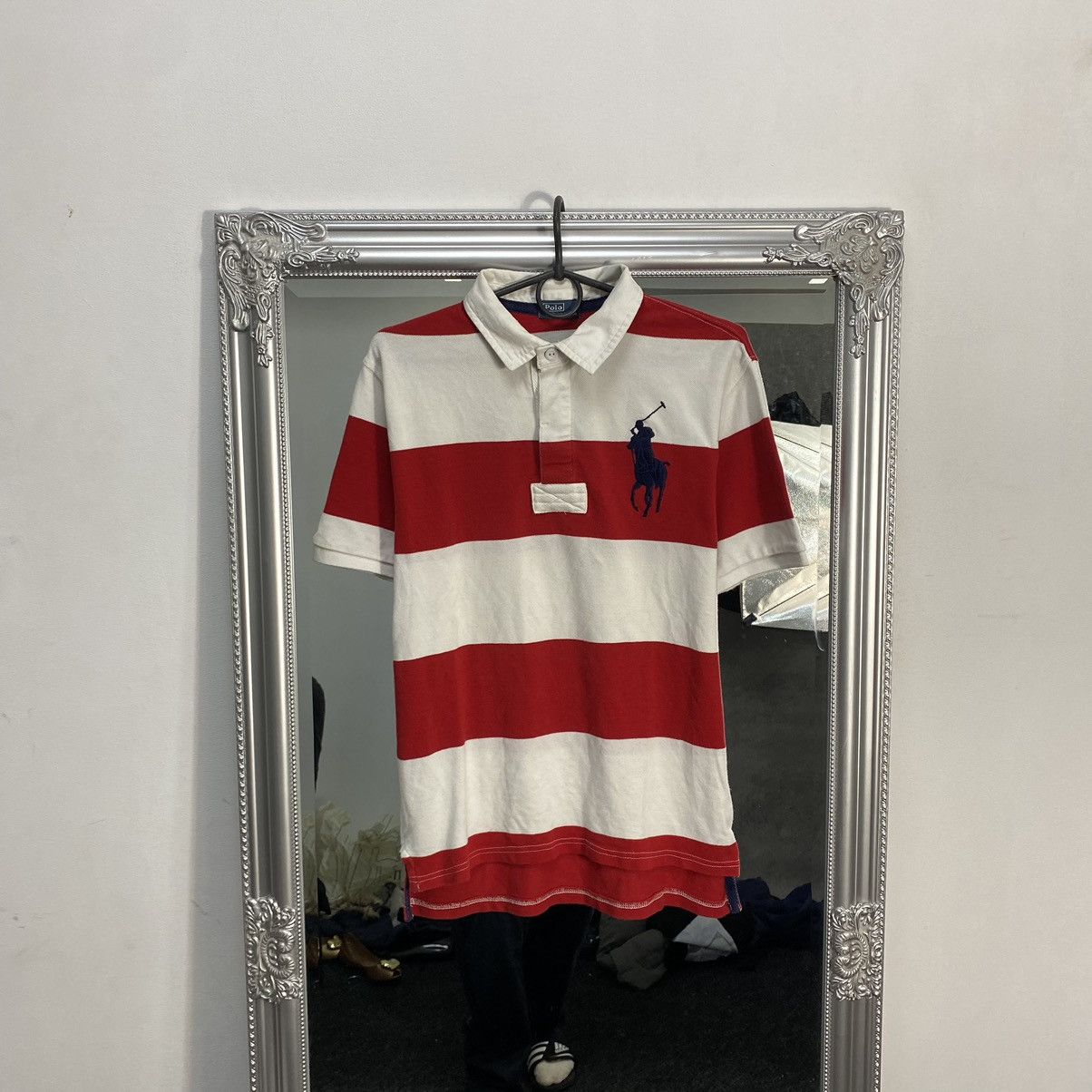 Polo Ralph Lauren Vintage Polo Ralph Lauren Polo Shirt big horse Size US S / EU 44-46 / 1 - 1 Thumbnail