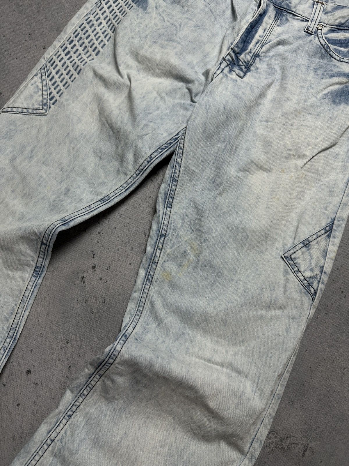 Roberto Cavalli 2000s Roberto Cavalli Wash Denim Pants y2k Opium Archive 90s Size US 36 / EU 52 - 3 Thumbnail