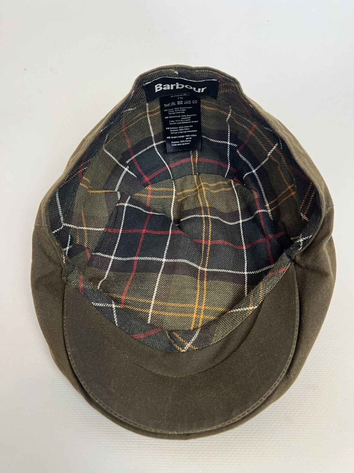 Barbour Vintage Barbour Waxed Newsboy Cap Hats Size ONE SIZE - 14 Thumbnail
