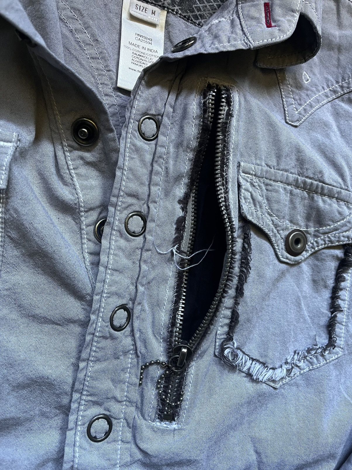 Diesel Diesel Western Shirt Size US M / EU 48-50 / 2 - 7 Thumbnail