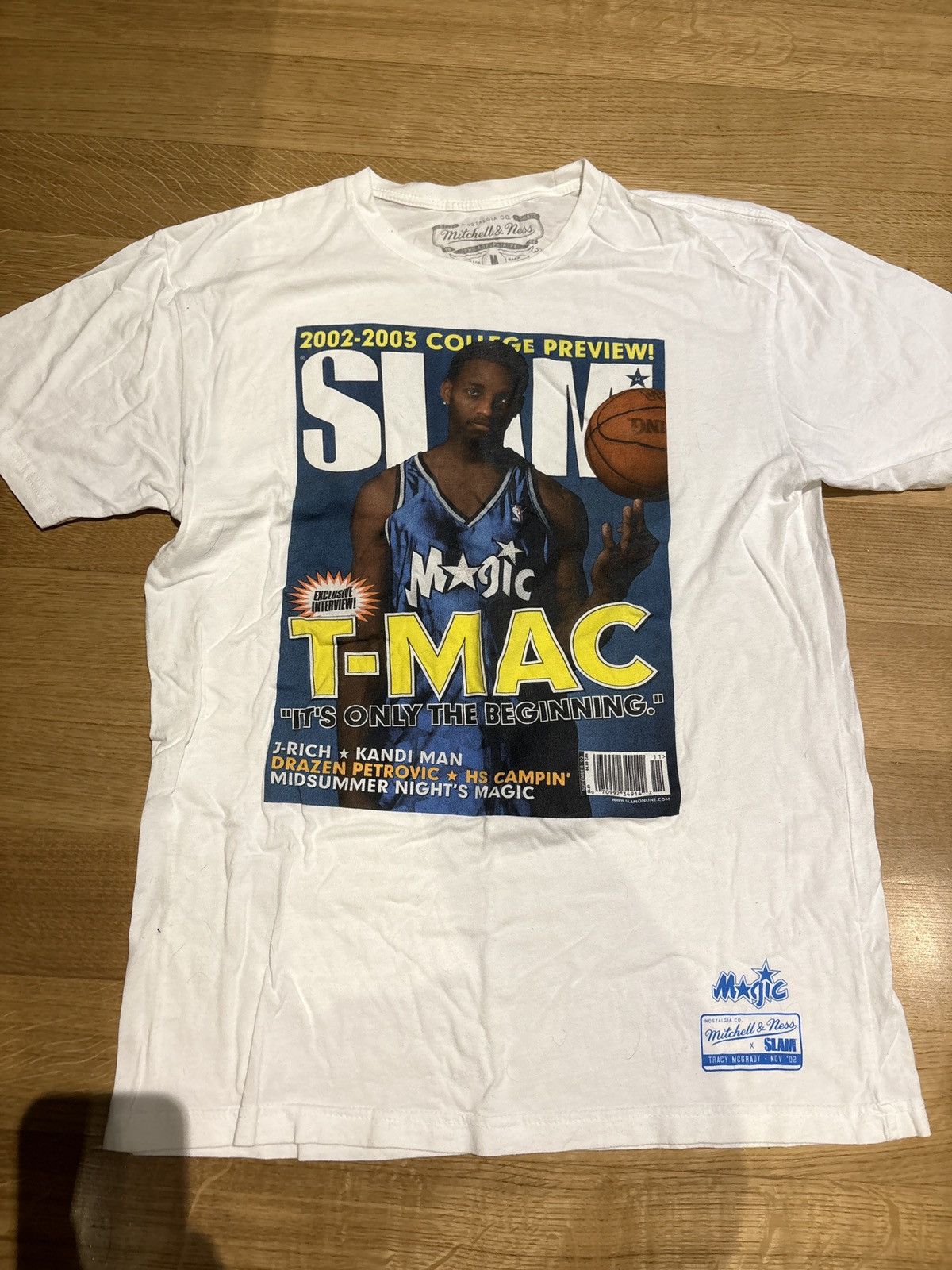 Mitchell & Ness SLAM Cover Tee- Tracy McGrady Size US M / EU 48-50 / 2 - 1 Thumbnail