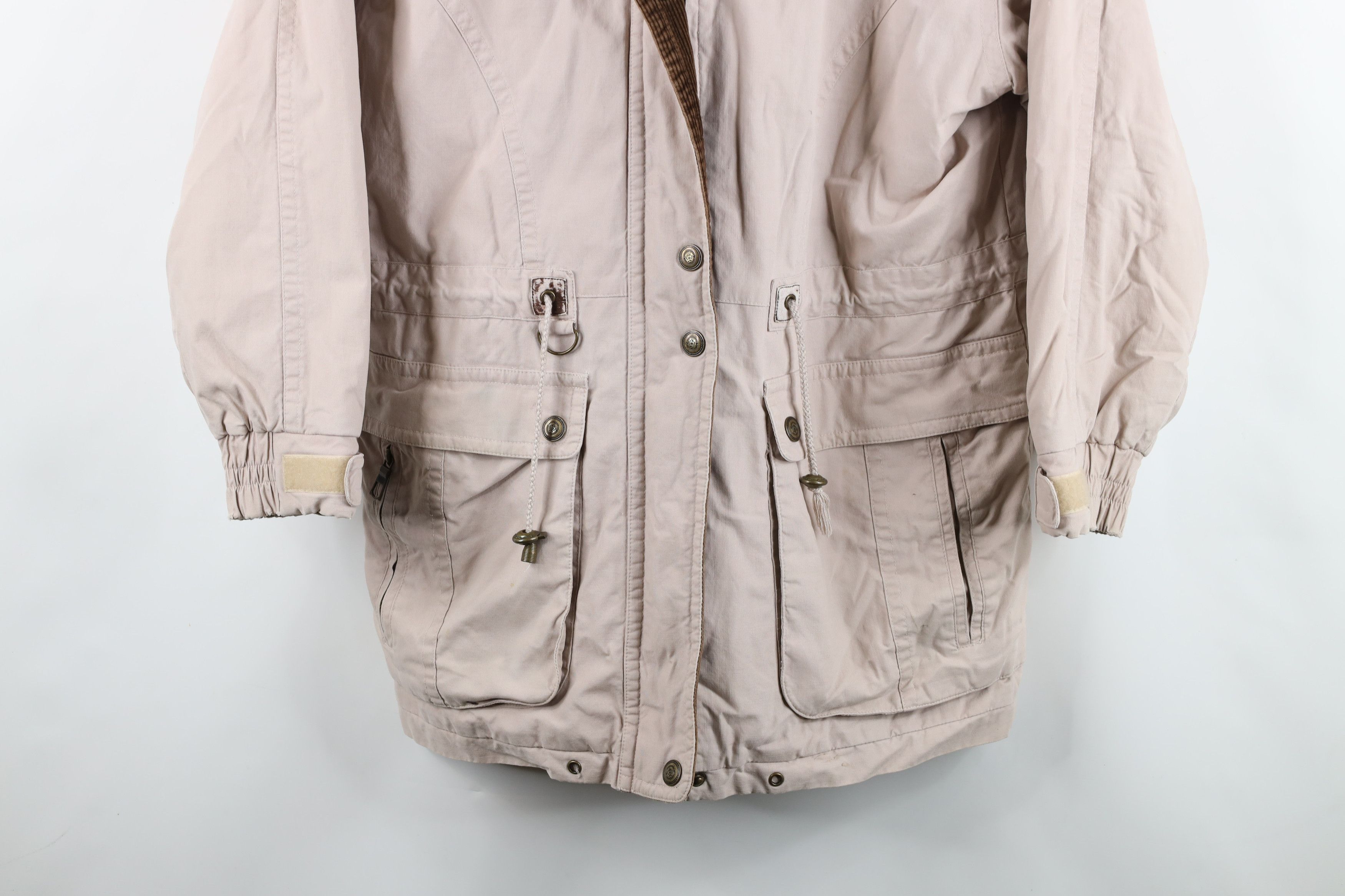 Vintage Vintage 90s Streetwear Heavy Lined Hooded Parka Jacket Size M / US 6-8 / IT 42-44 - 3 Thumbnail