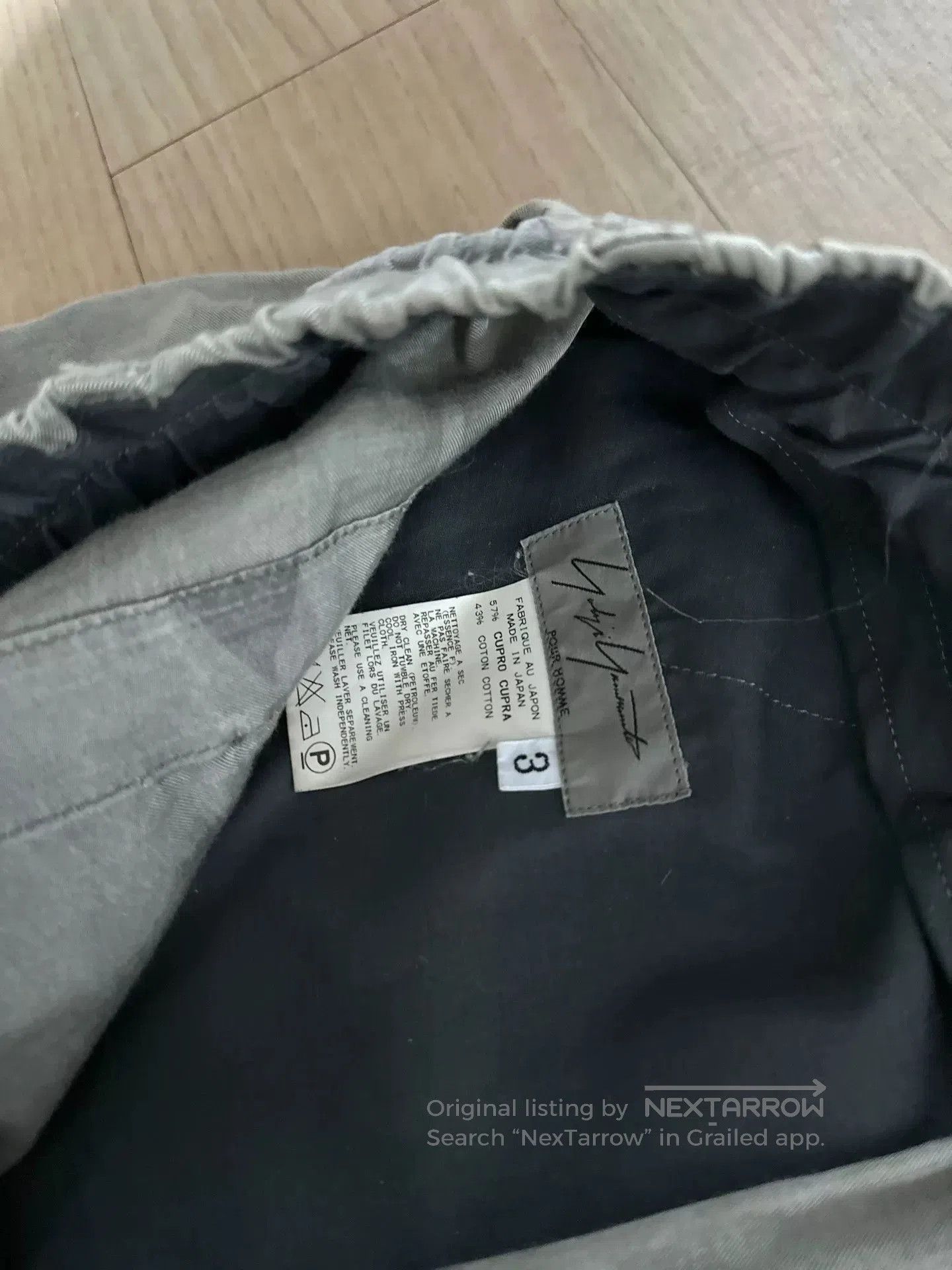 Yohji Yamamoto Yohji Yamamoto Main Line Silk Wide Pants. Size US 30 / EU 46 - 6 Thumbnail