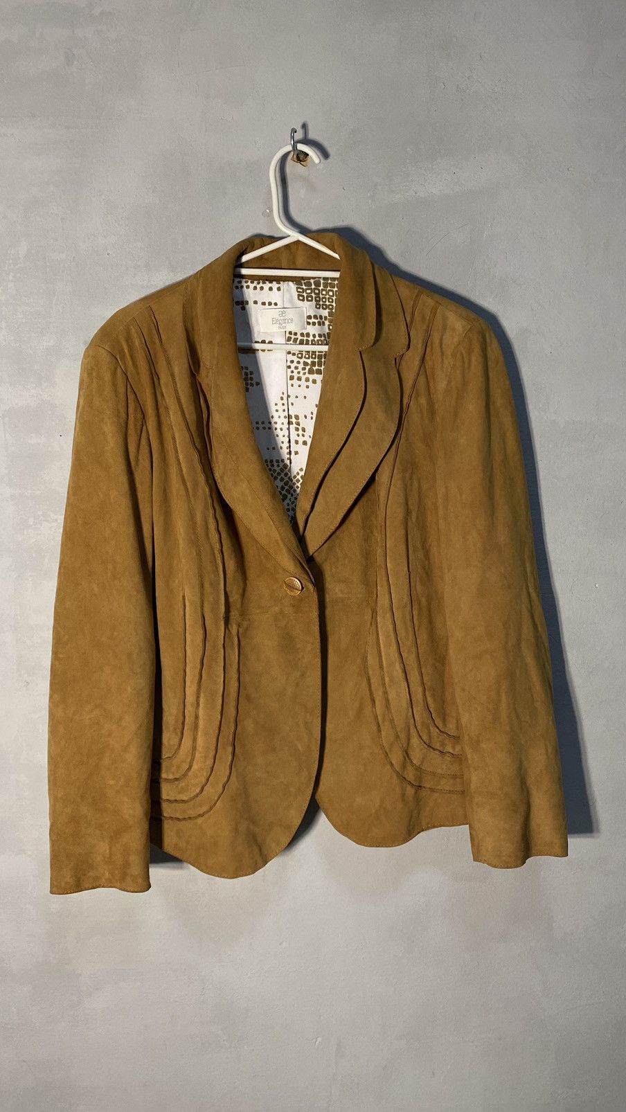 Other Vintage Elegance Paris Japan jacket lamb leather Size US S / EU 44-46 / 1 - 1 Thumbnail