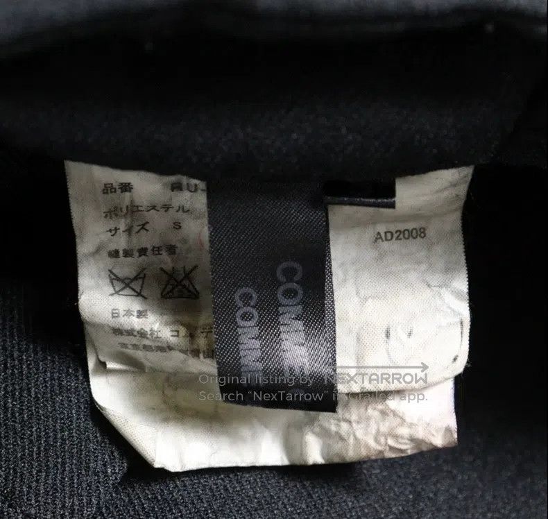 Other Comme Des Garcons size S Black polyester pleated skirt for Size 23" - 7 Thumbnail