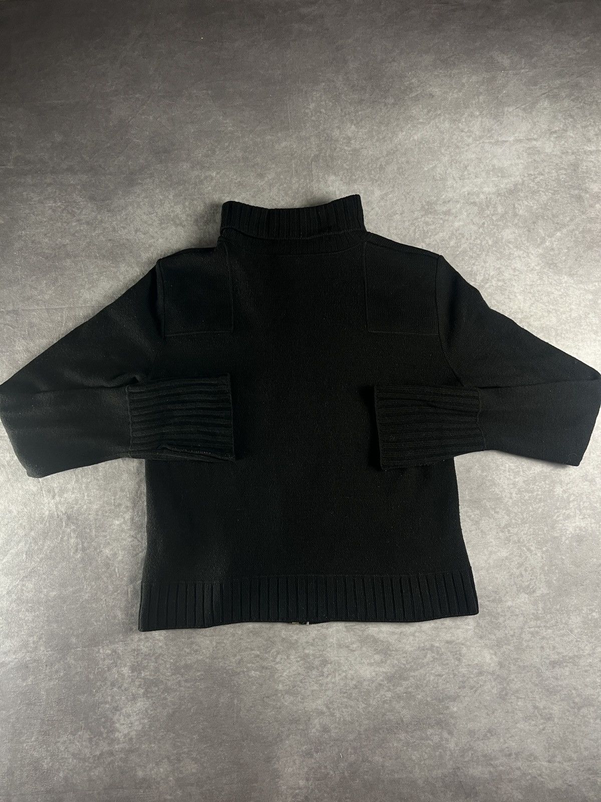 Vintage Dolce & Gabbana Zip-Up Knit Sweater Cardigan Sz M