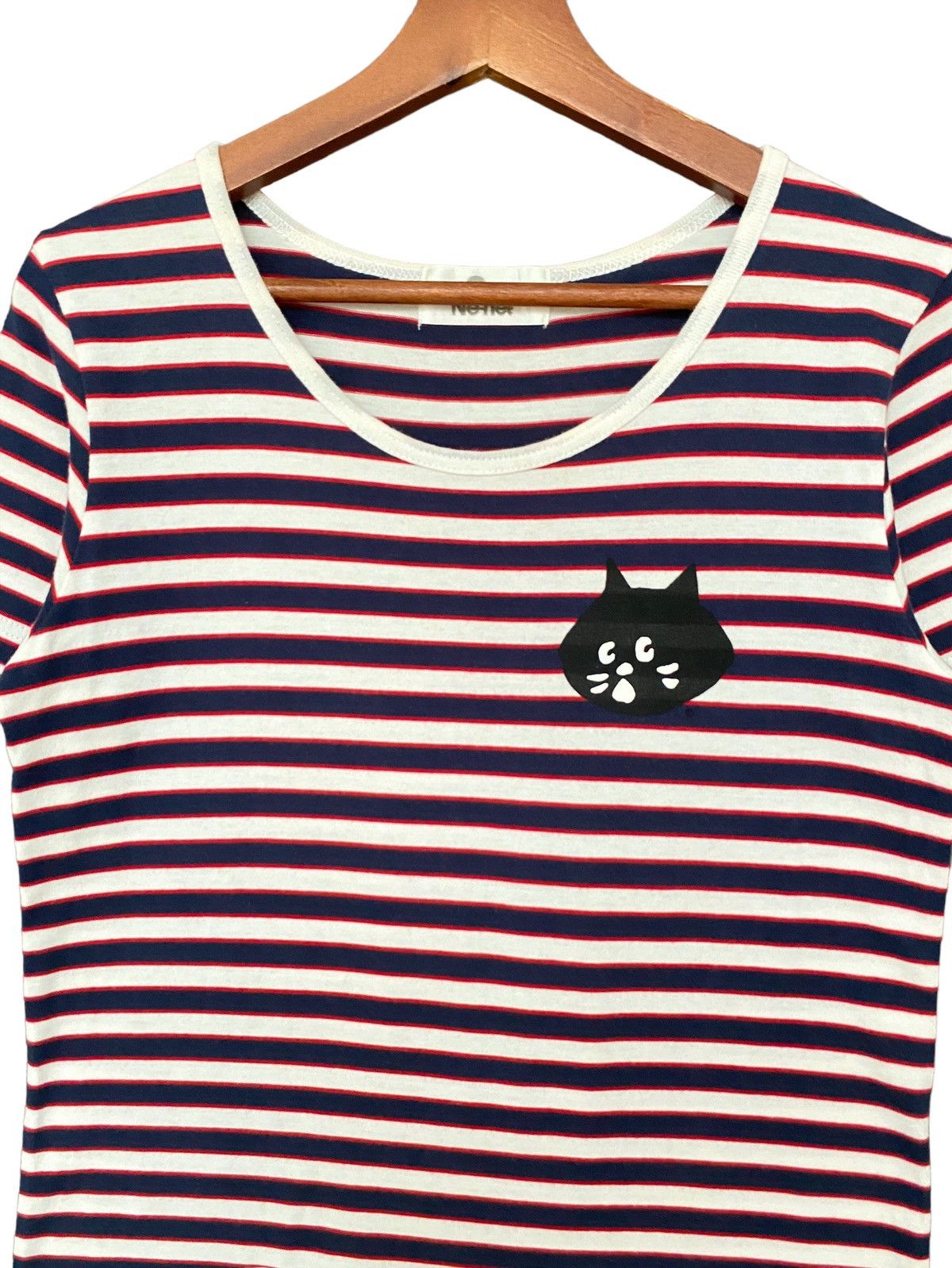 Ne-Net Vintage Japanese Brand Ne-net Tshirt 1990s Size US XS / EU 42 / 0 - 3 Thumbnail