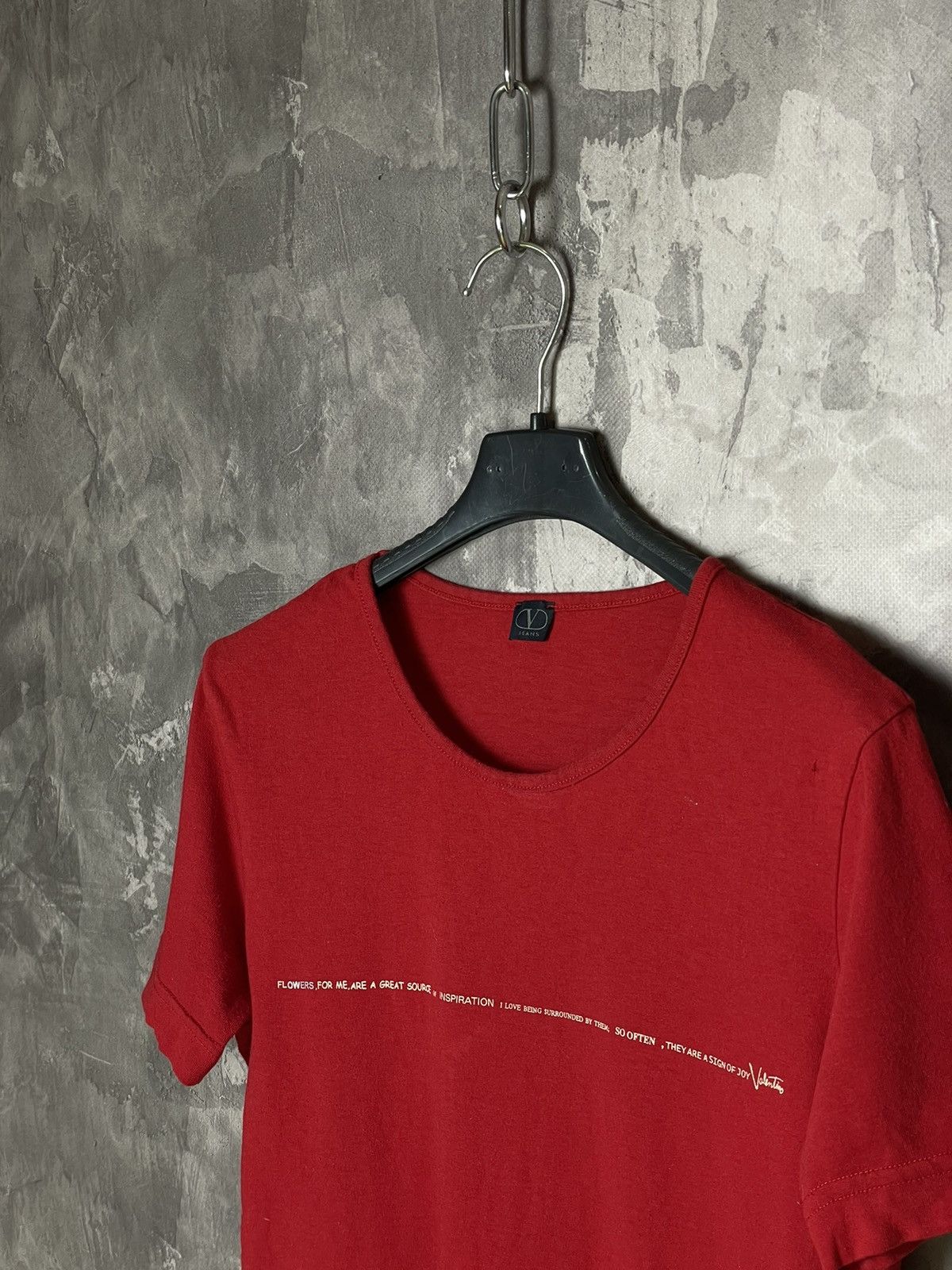 Valentino Valentino Big Logo Avant Garde Y2K Retro T shirt Size M / US 6-8 / IT 42-44 - 7 Thumbnail
