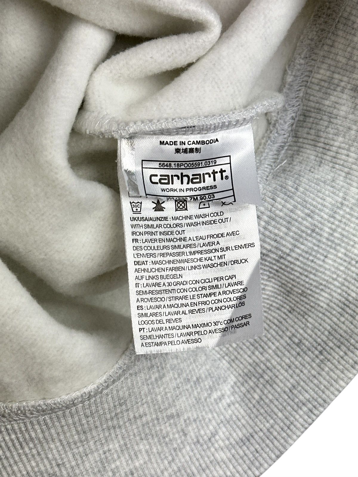 Carhartt Wip Carhartt WIP Embroidered Logo Hoodie Sleeveless Tank Top Size US S / EU 44-46 / 1 - 7 Thumbnail