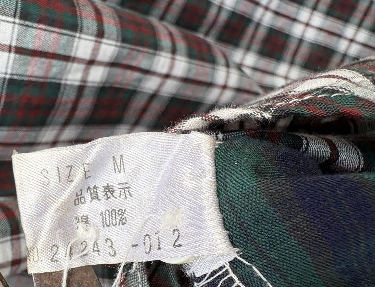 Japanese Brand Japan Brand Cabin Checked Tartan Multicolor Patchwork Shirt Size US M / EU 48-50 / 2 - 7 Thumbnail