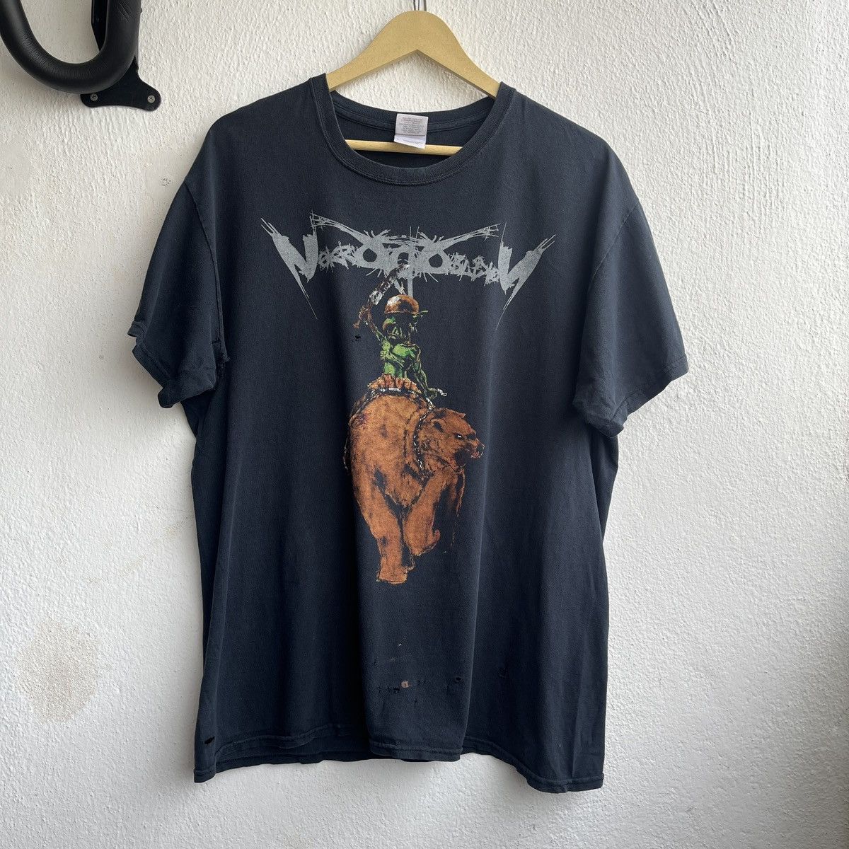 Band Tees VINTAGE NEKROGOBLIKON DEATH METAL BAND DISTRESSED TSHIRT Size US L / EU 52-54 / 3 - 1 Thumbnail