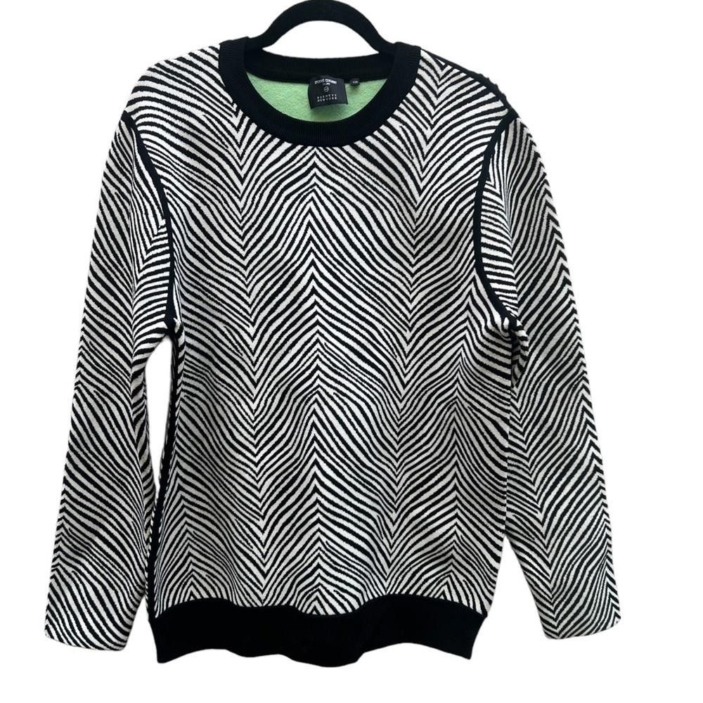 Opening Ceremony Opening Ceremony Barneys NY Zebra Crewneck Sweater NWT Size L / US 10 / IT 46 - 1 Thumbnail