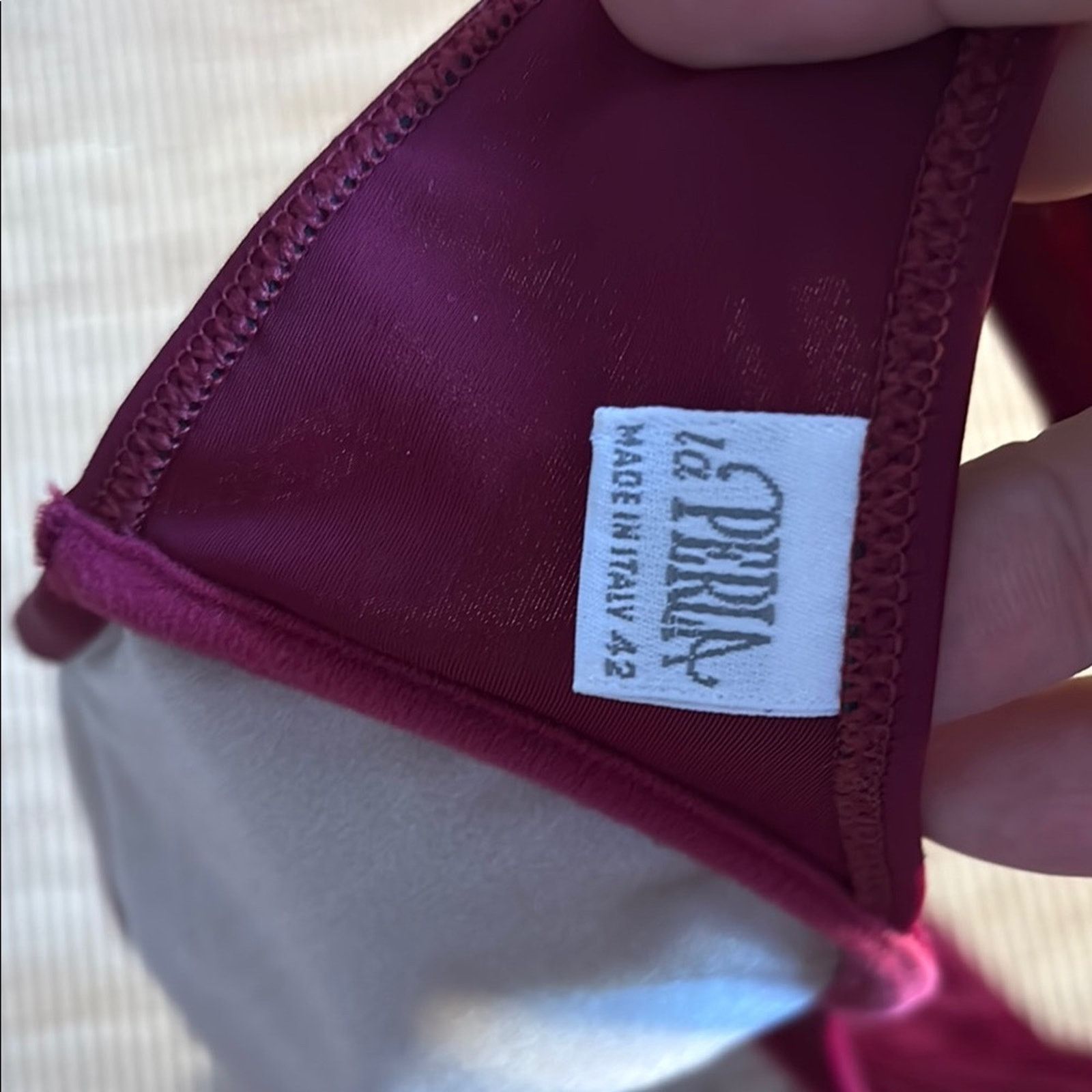 La Perla La Perla Pink Bikini Set Swimwear Size S Size ONE SIZE - 2 Thumbnail