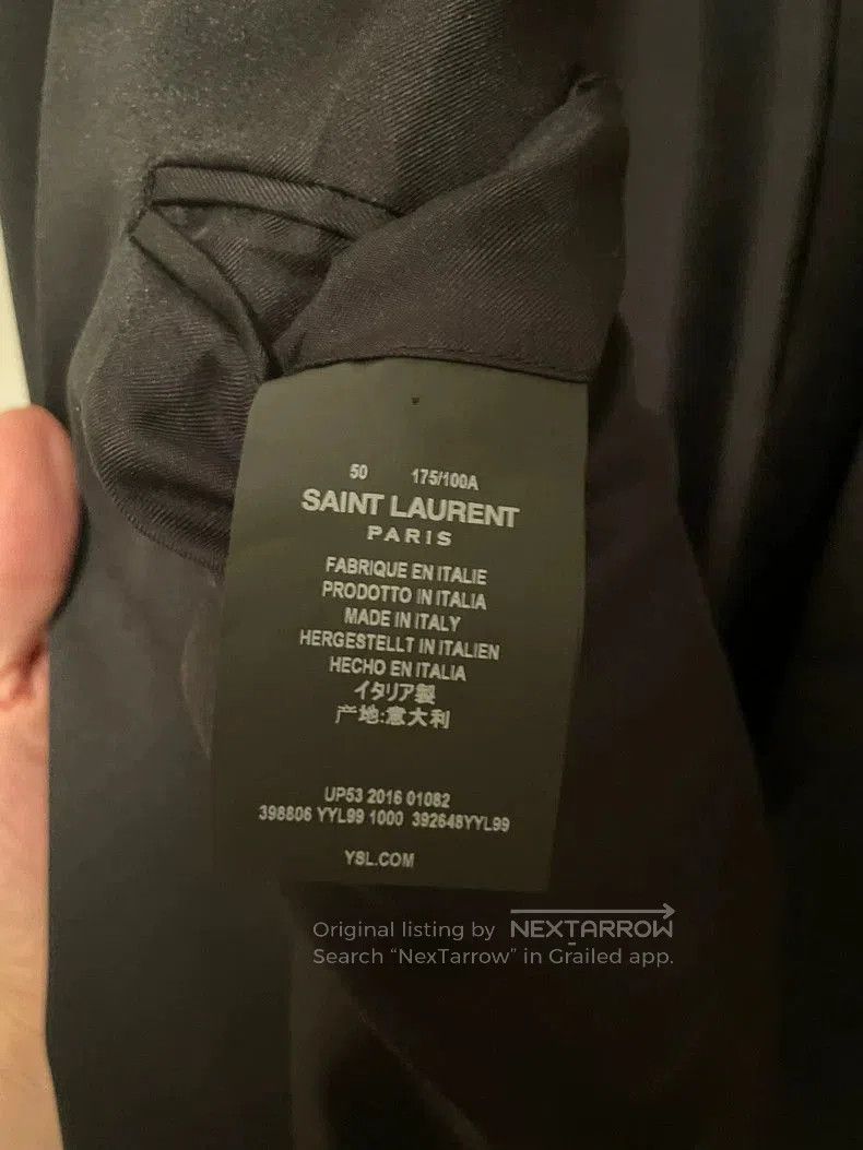 Yves Saint Laurent Saint Laurent Le Smoking Tuxedo Jacket. Size US M / EU 48-50 / 2 - 5 Thumbnail