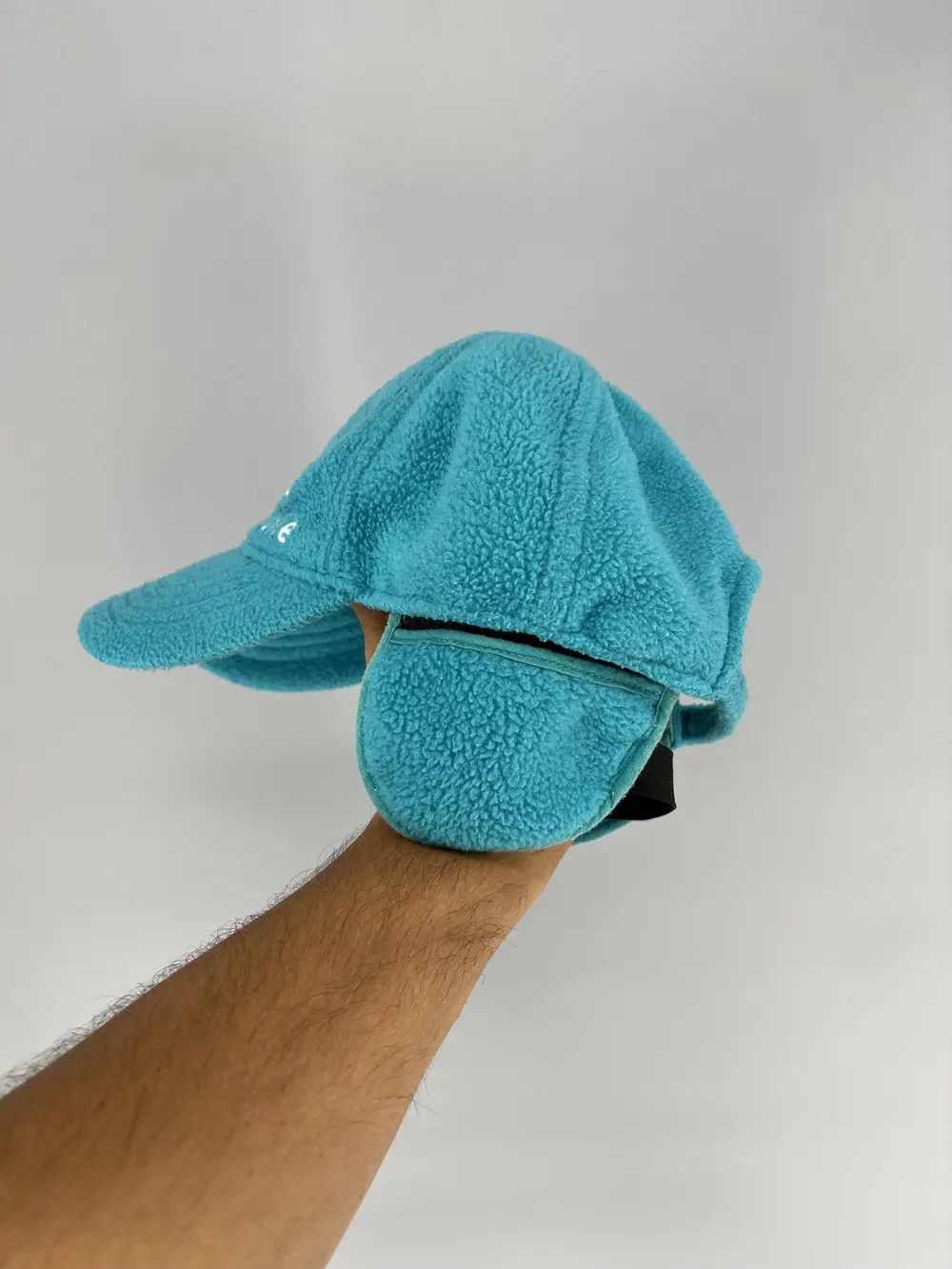 Vintage Siemens Vintage Fleece Trucker Hat Teal Snapback 80s 90s Size ONE SIZE - 7 Thumbnail