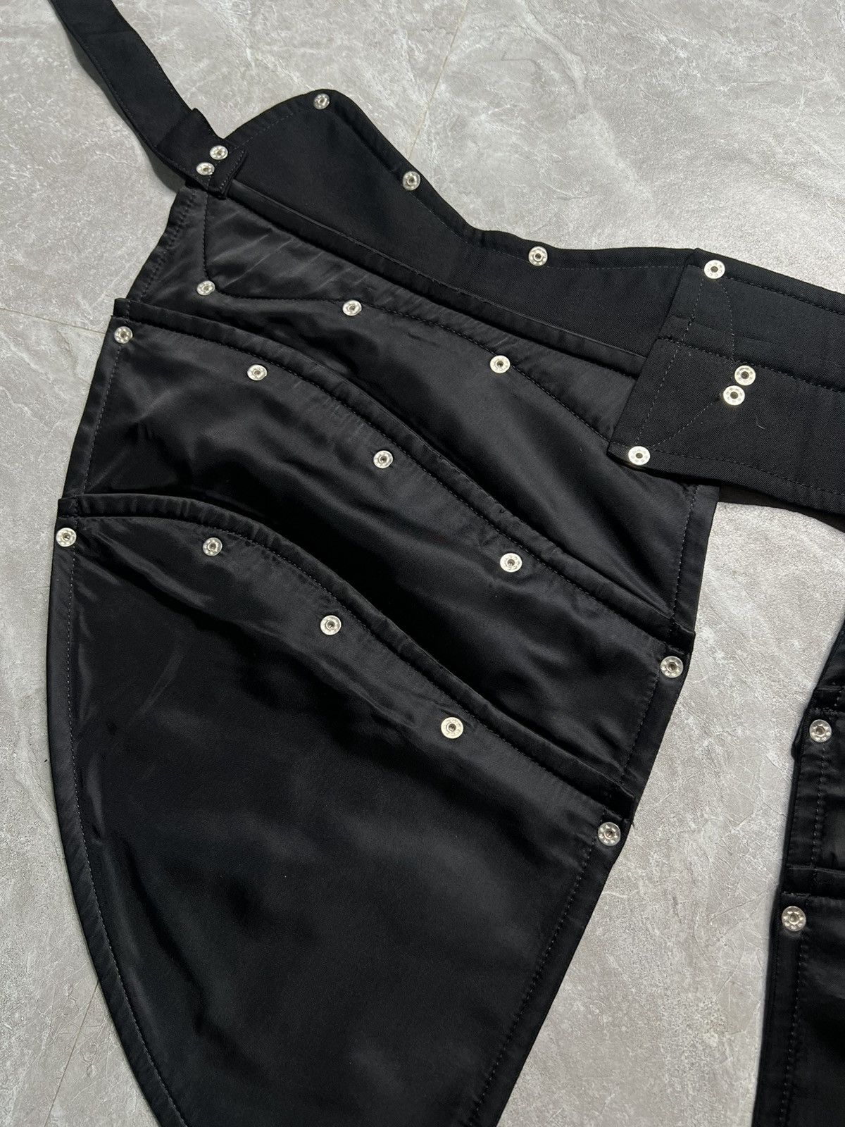 Comme des Garcons Homme Plus CDGHP A/W 16 armor of peace Wool Chaps Size ONE SIZE - 8 Thumbnail