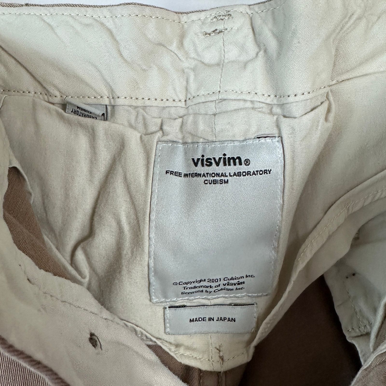 Visvim High Water Khaki Chino Pants Size US 30 / EU 46 - 7 Thumbnail