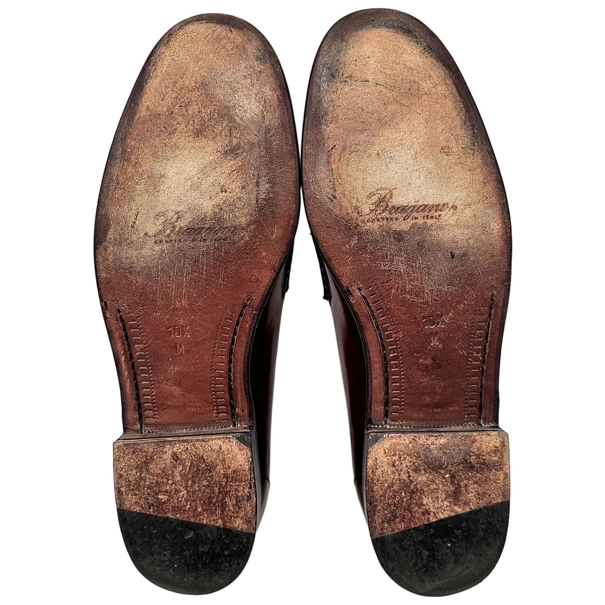 Bragano × Cole Haan Vintage Bragano Cole Haan Italy 10.5 Burgundy Leather Dress Size US 10.5 / EU 43-44 - 2 Thumbnail