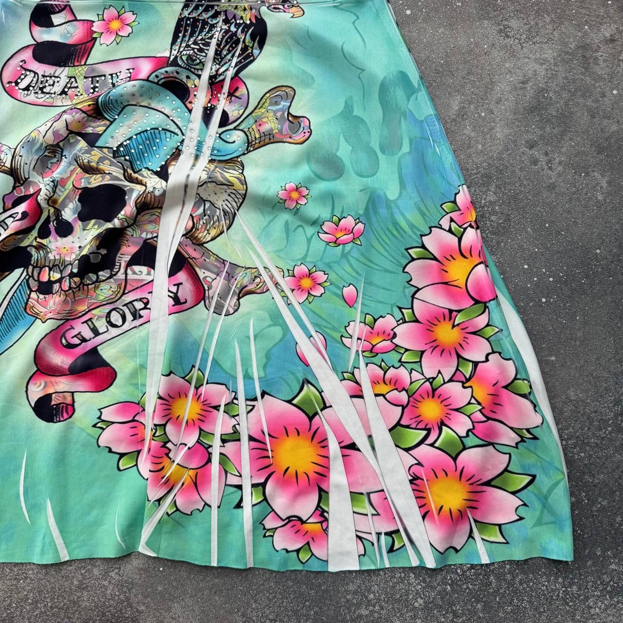 Ed Hardy Ed Hardy by Christian Audigier Y2K Era Dress Size M / US 6-8 / IT 42-44 - 7 Thumbnail