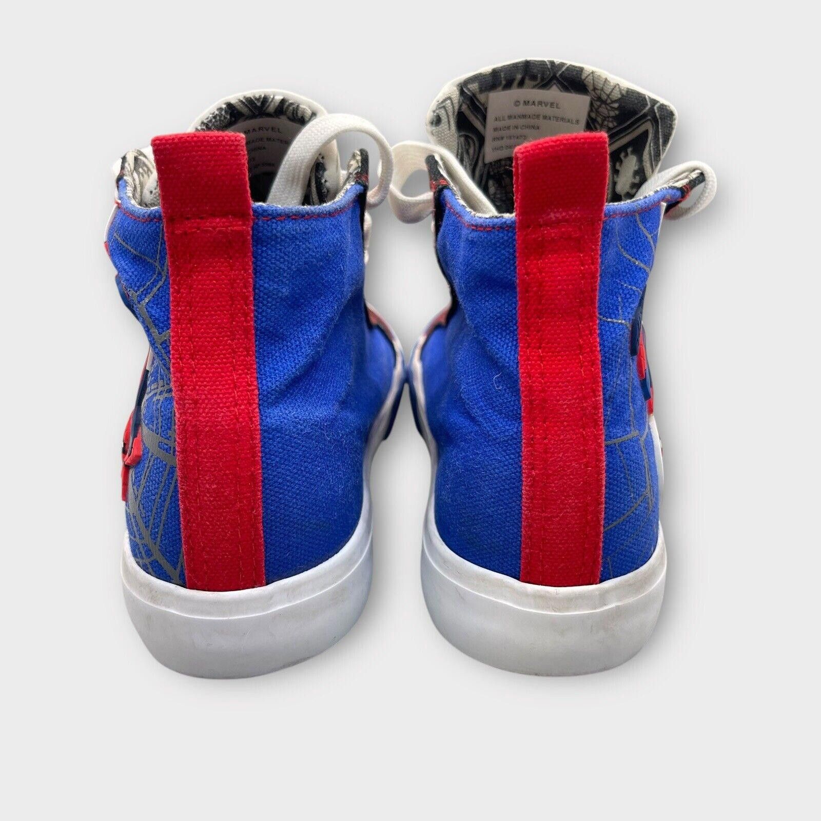 Designer Ground Up Marvel Spider-Man high top sneaker Size 3 Size US 5 / EU 37 - 5 Thumbnail