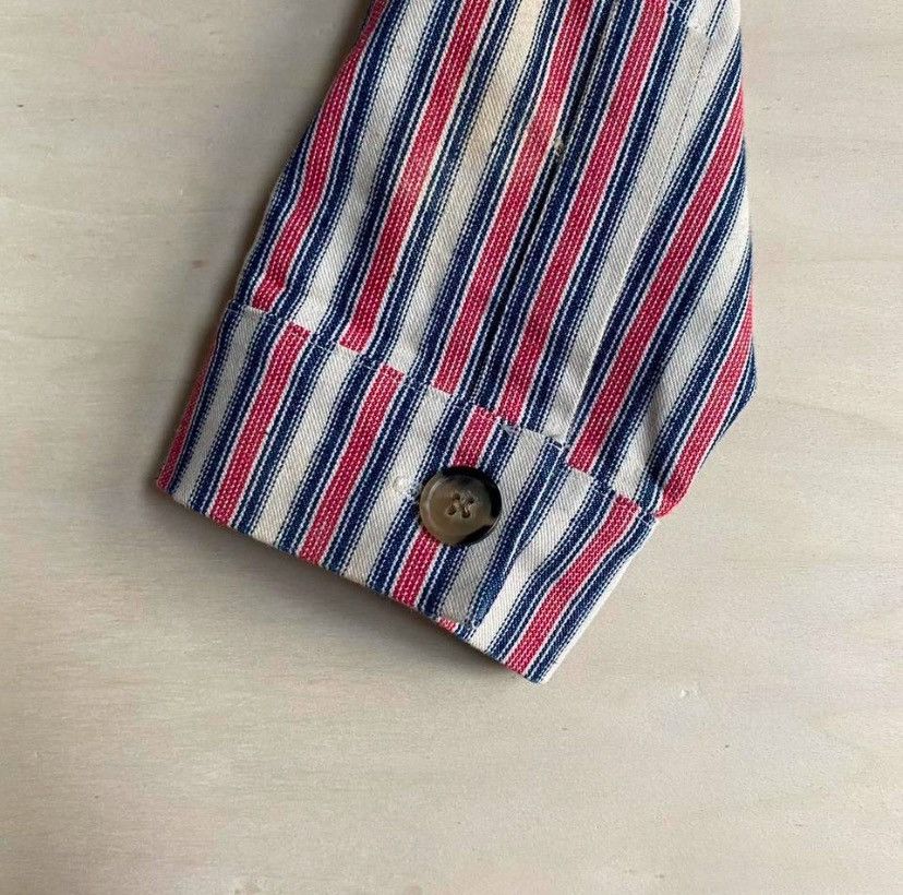 Bode Handmade Striped Babett Jacket Size L / US 10 / IT 46 - 3 Thumbnail