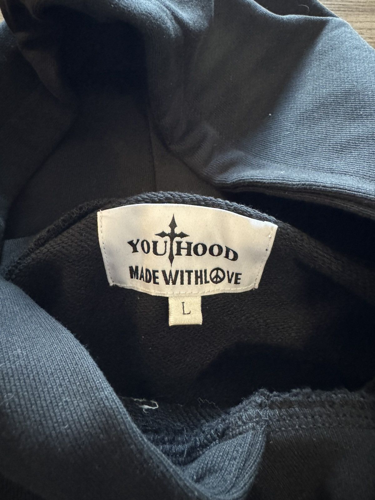 Other Youthood Embroidered Necklace Hooded Sweatshirt Size US L / EU 52-54 / 3 - 4 Thumbnail