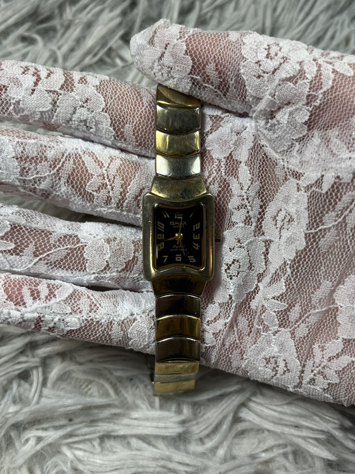 Japanese Brand Omax Vintage Gold & Silver Watch – Japanese Brand Size ONE SIZE - 2 Thumbnail