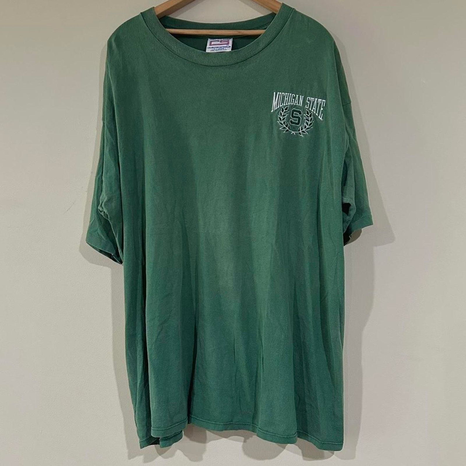 Other Vintage Michigan Spartans Embroidered Tee Shirt Size US XL / EU 56 / 4 - 1 Thumbnail