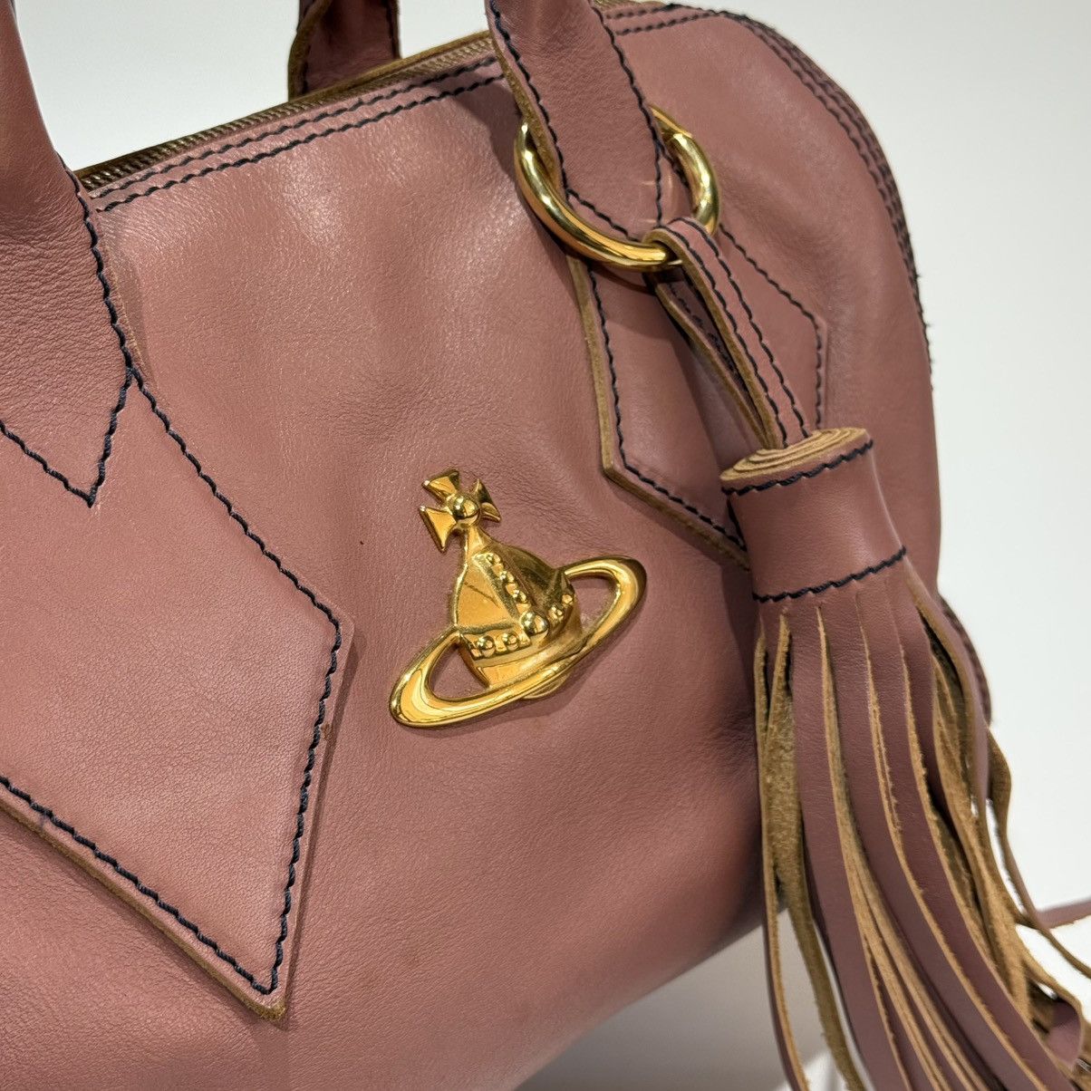 Vivienne Westwood Vivienne Westwood Leather Dolce Vita Tassel Hand Bag Size ONE SIZE - 3 Thumbnail