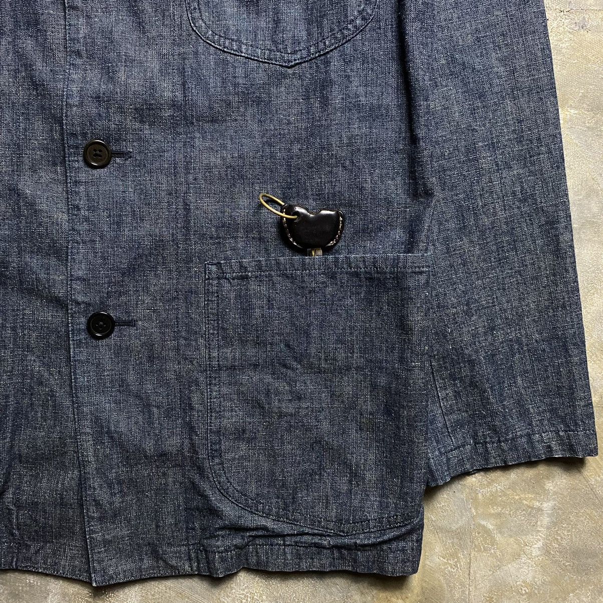Yohji Yamamoto YY - Ys for Men SS93 Denim Chore Jacket Size US L / EU 52-54 / 3 - 3 Thumbnail
