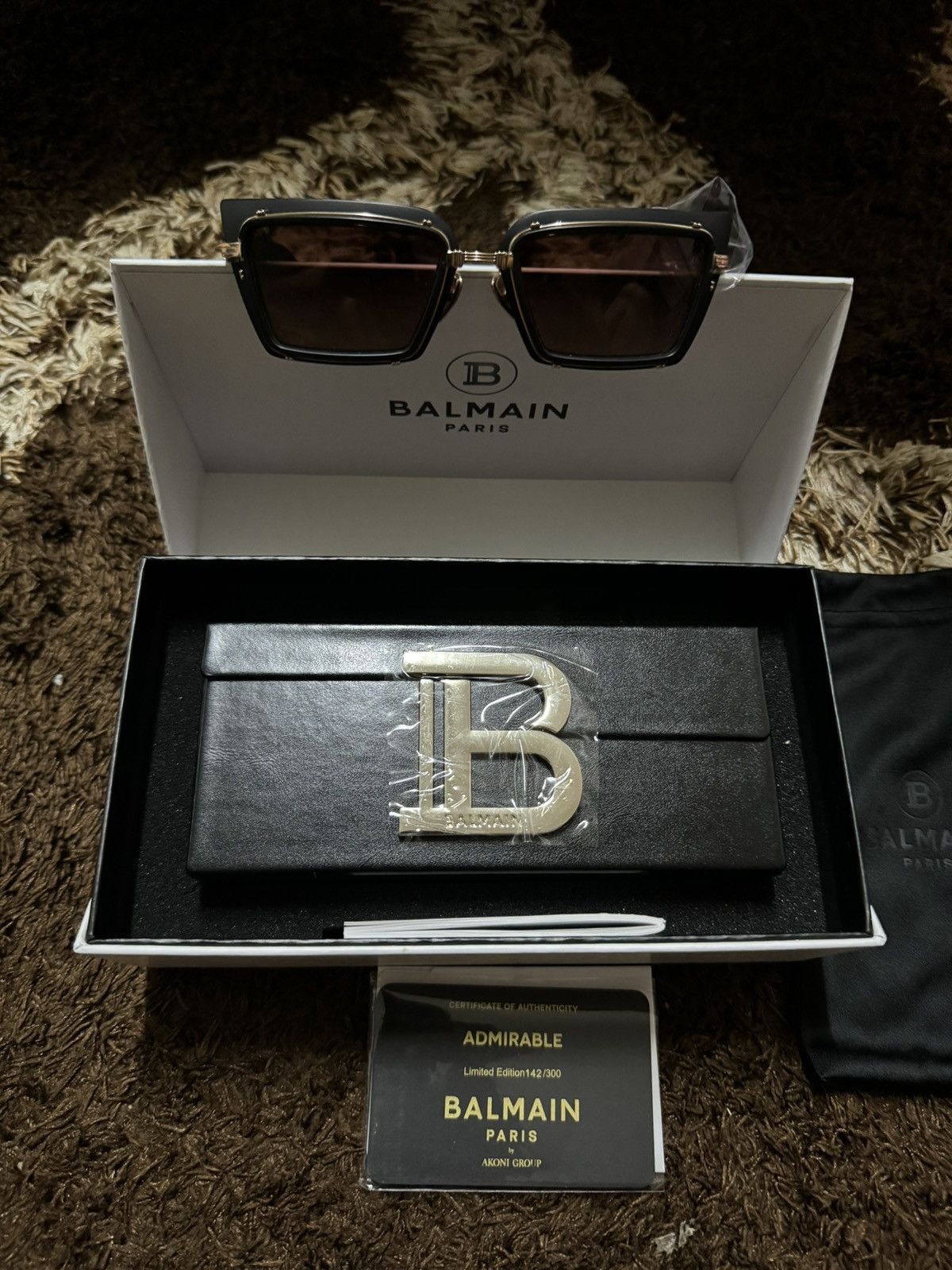 Balmain Bailman sungglasess Size ONE SIZE - 8 Thumbnail
