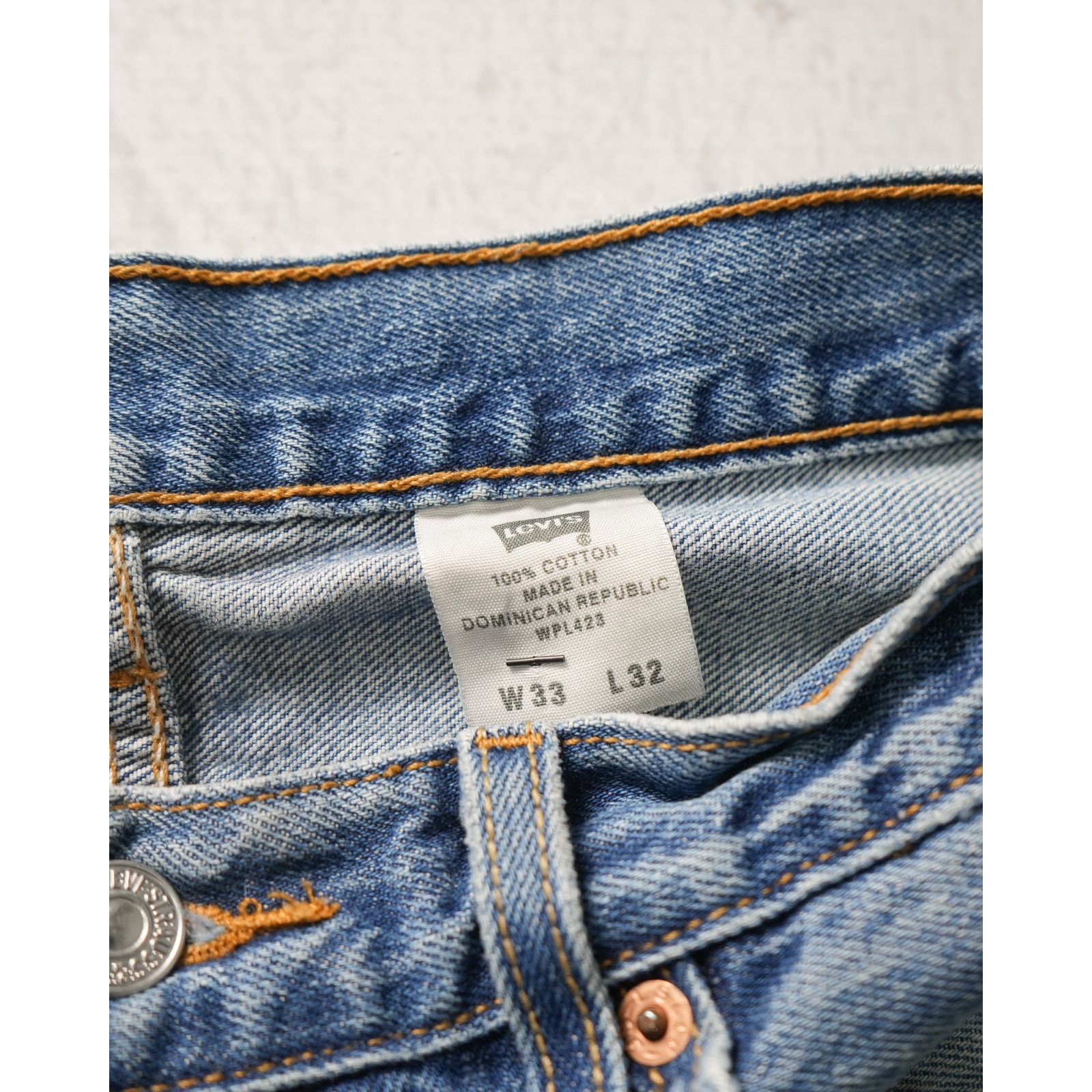 Levi's Vintage 90s Levis 501 Blue Jeans - Women's 30W x31L Size 30" / US 8 / IT 44 - 3 Thumbnail