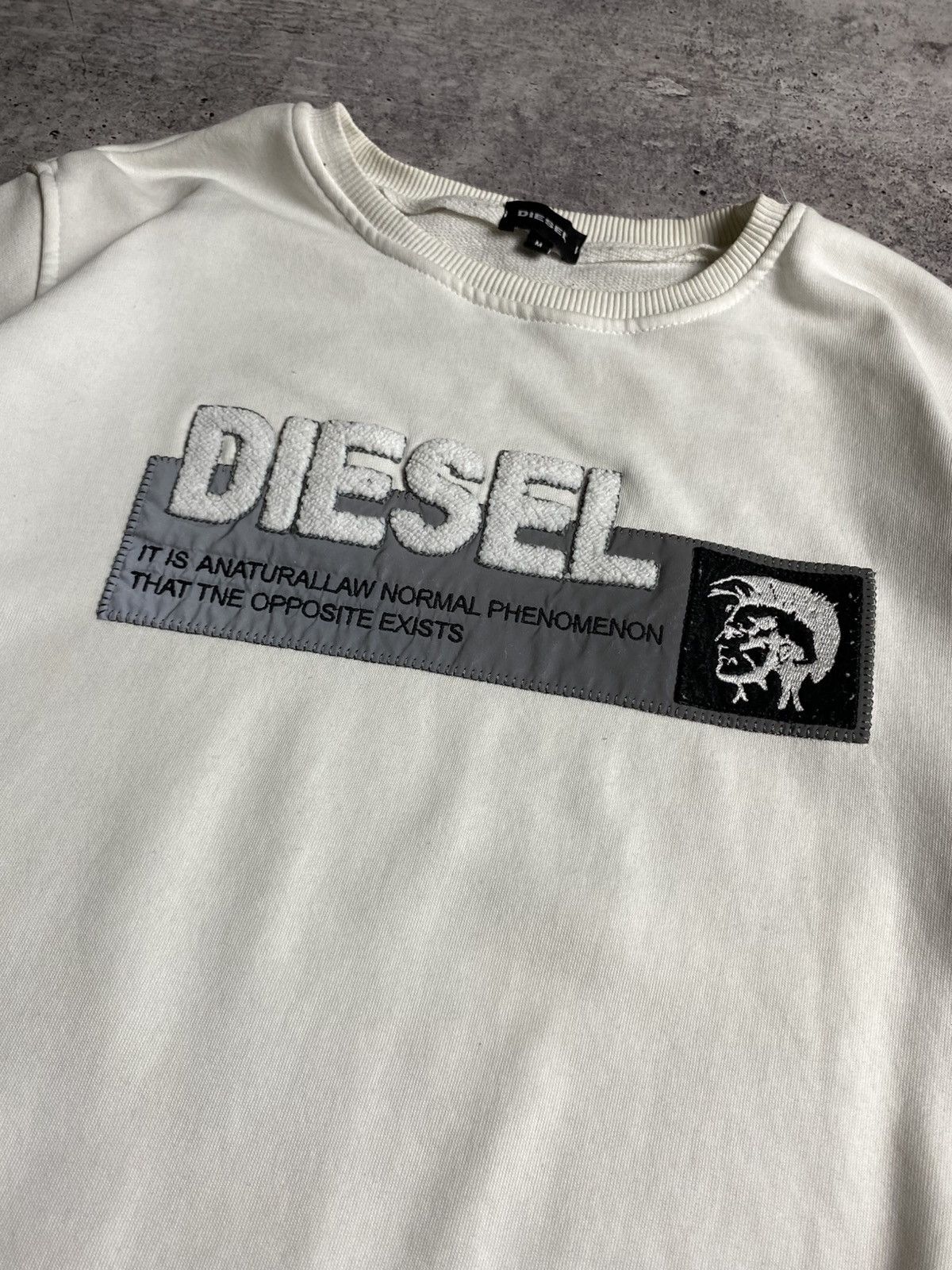 Diesel Diesel Vintage Reflective Sweatshirt Size US M / EU 48-50 / 2 - 6 Thumbnail
