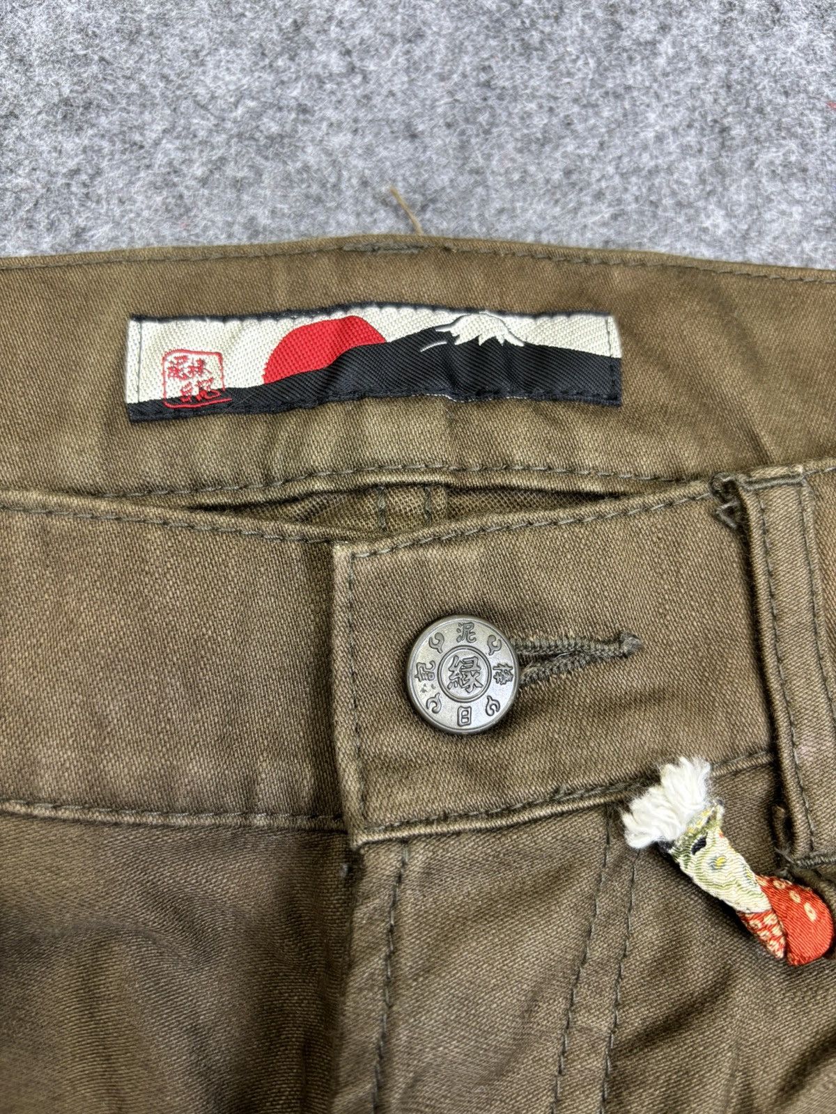 Japanese Brand 💥Artisanal💥GEMSTONE Japan Streetwear 3D Cargo Pant F727 Size US 32 / EU 48 - 9 Thumbnail