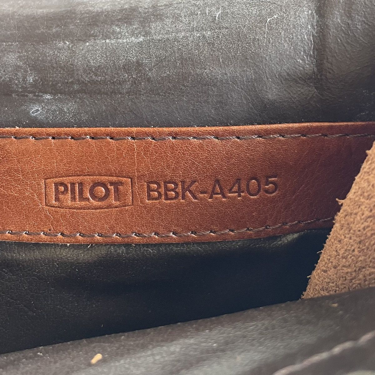 Japanese Brand × Leather × Vintage Vintage Pilot Full Leather Envelope/Document Case Size ONE SIZE - 7 Thumbnail