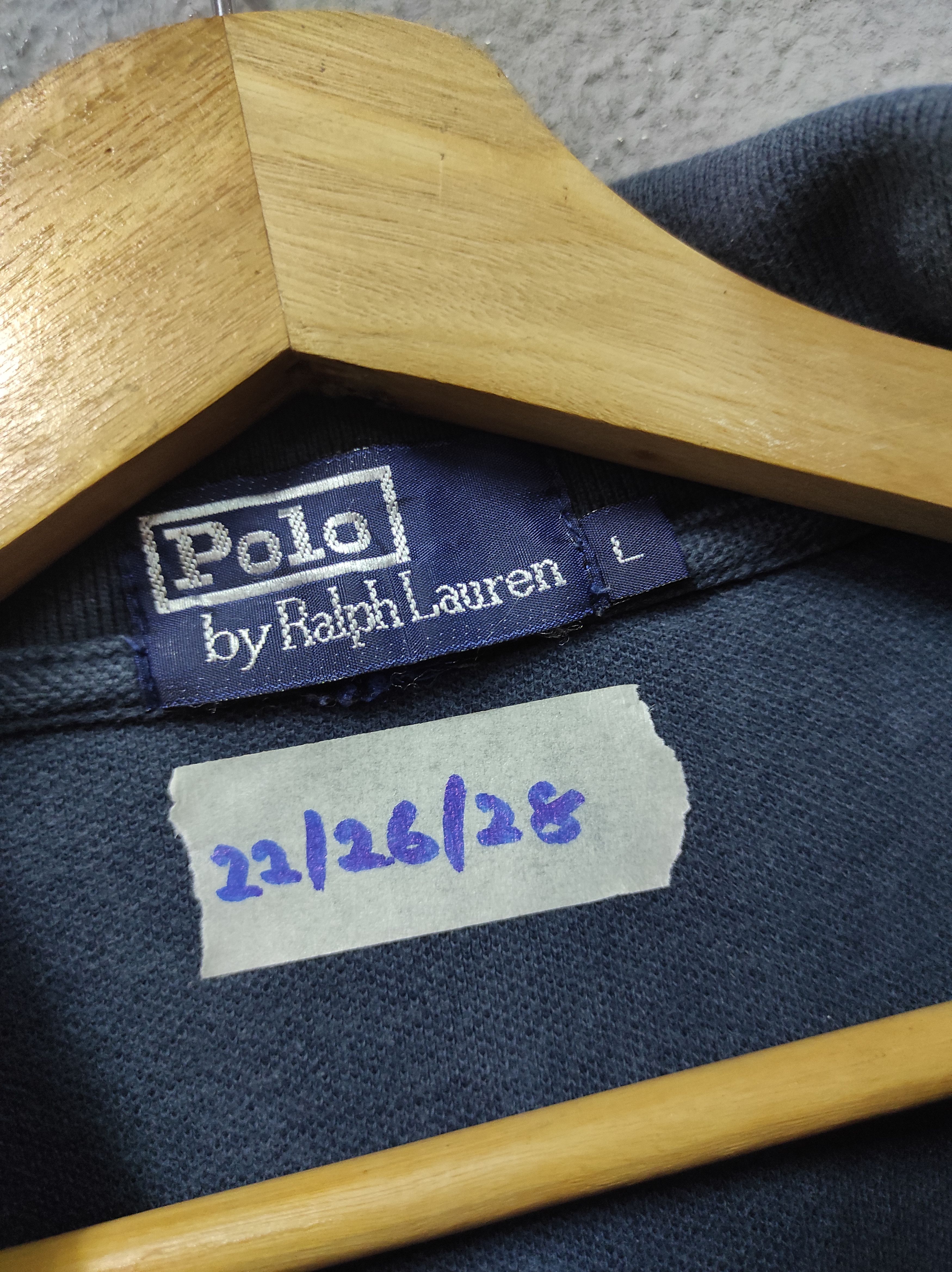 Polo Ralph Lauren × Ralph Lauren × Vintage POLO RALPH LAUREN POLO SHIRT LONGSLEEVE FADED Size US L / EU 52-54 / 3 - 5 Thumbnail