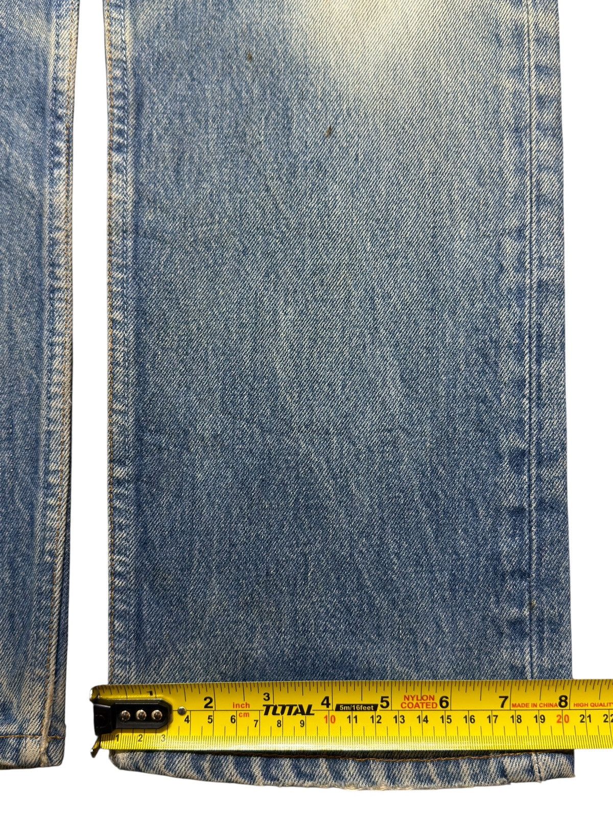 Levi's Vintage 90s Usa Levis 501xx Blue Faded Wash Distressed Jeans Size US 32 / EU 48 - 16 Thumbnail