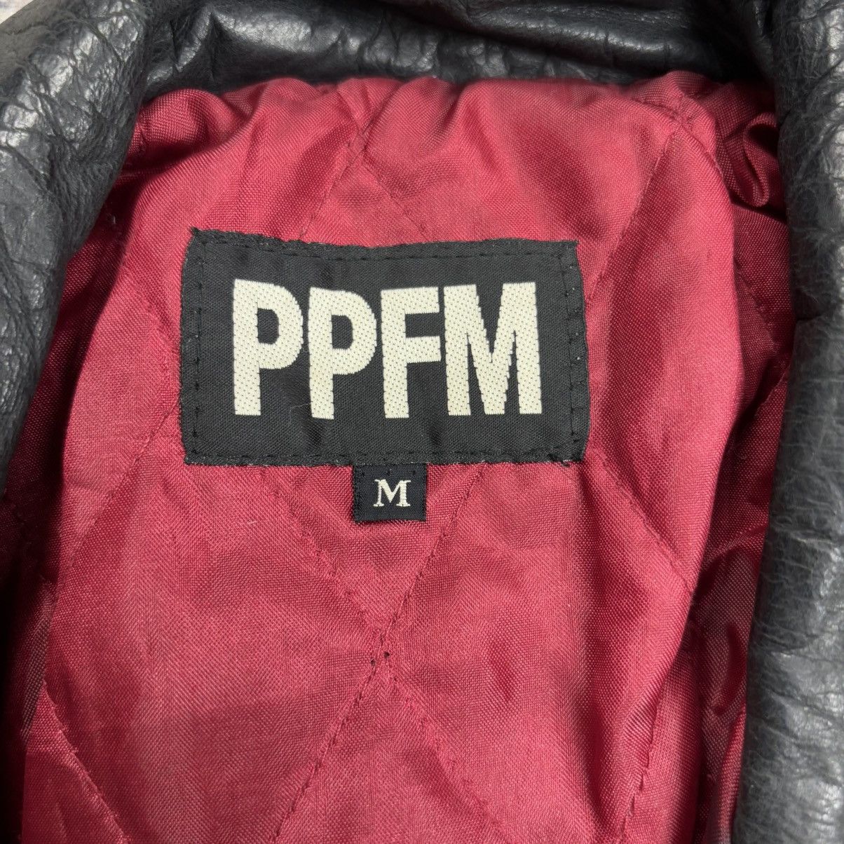 Ekam 2001 PPFM - Biker Leather Jacket Size US M / EU 48-50 / 2 - 8 Thumbnail