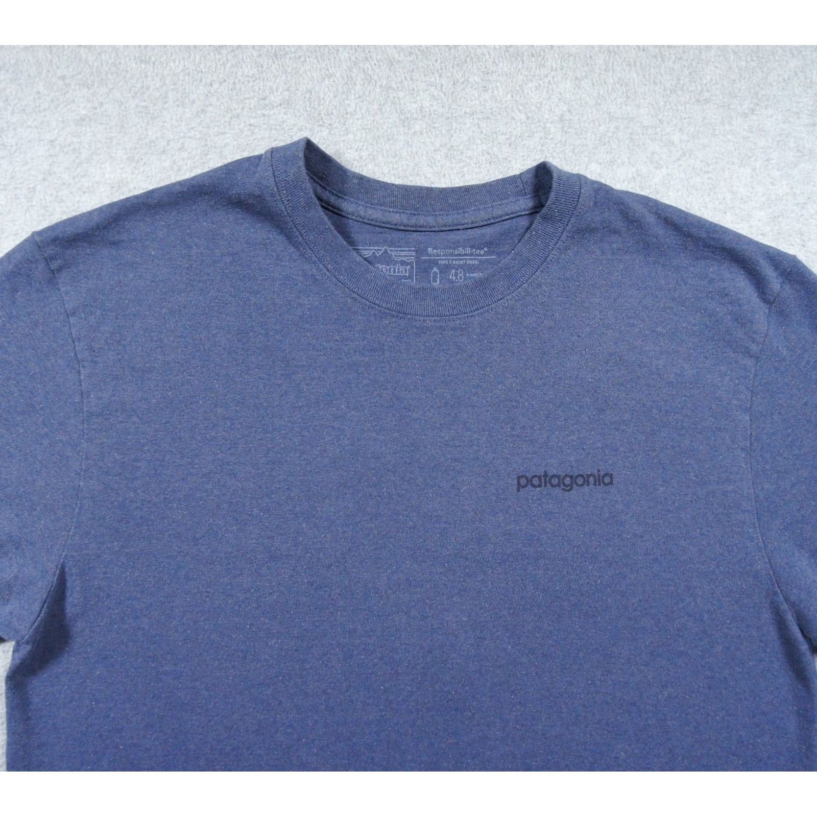 Patagonia Patagonia Shirt Mens Medium Blue Graphic Tee Short Sleeve Outdoors Hike Casual Size US M / EU 48-50 / 2 - 4 Thumbnail