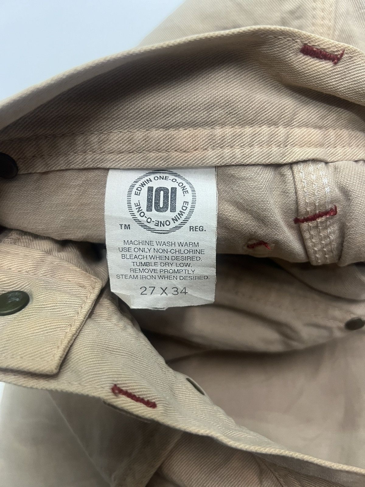 Edwin Edwin 101 Double Knee Carpanter Pants Size 28 Size US 28 / EU 44 - 7 Thumbnail