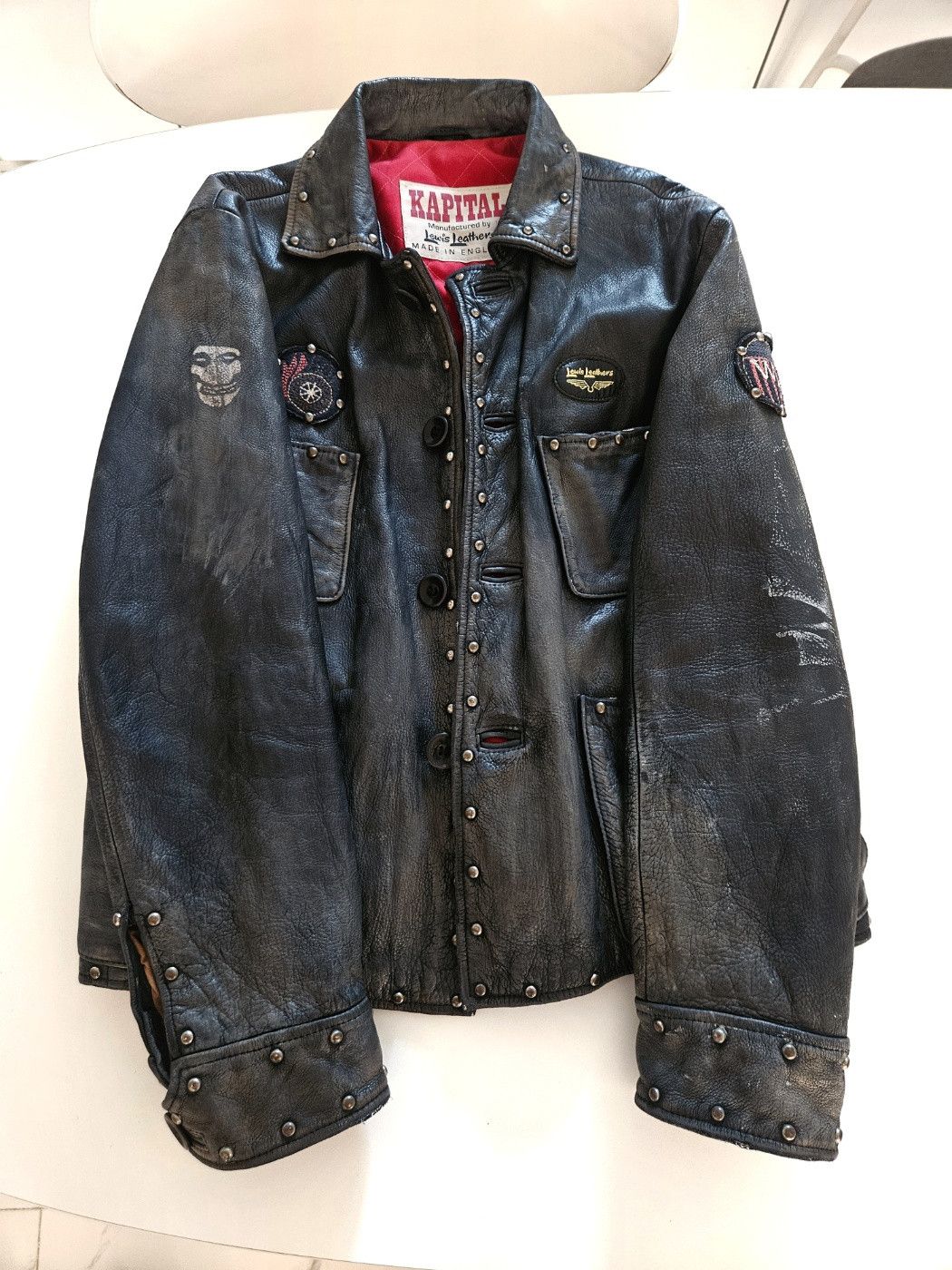 Kapital Lewis leathers x KAPITAL Leather Jacket Size US L / EU 52-54 / 3 - 4 Thumbnail