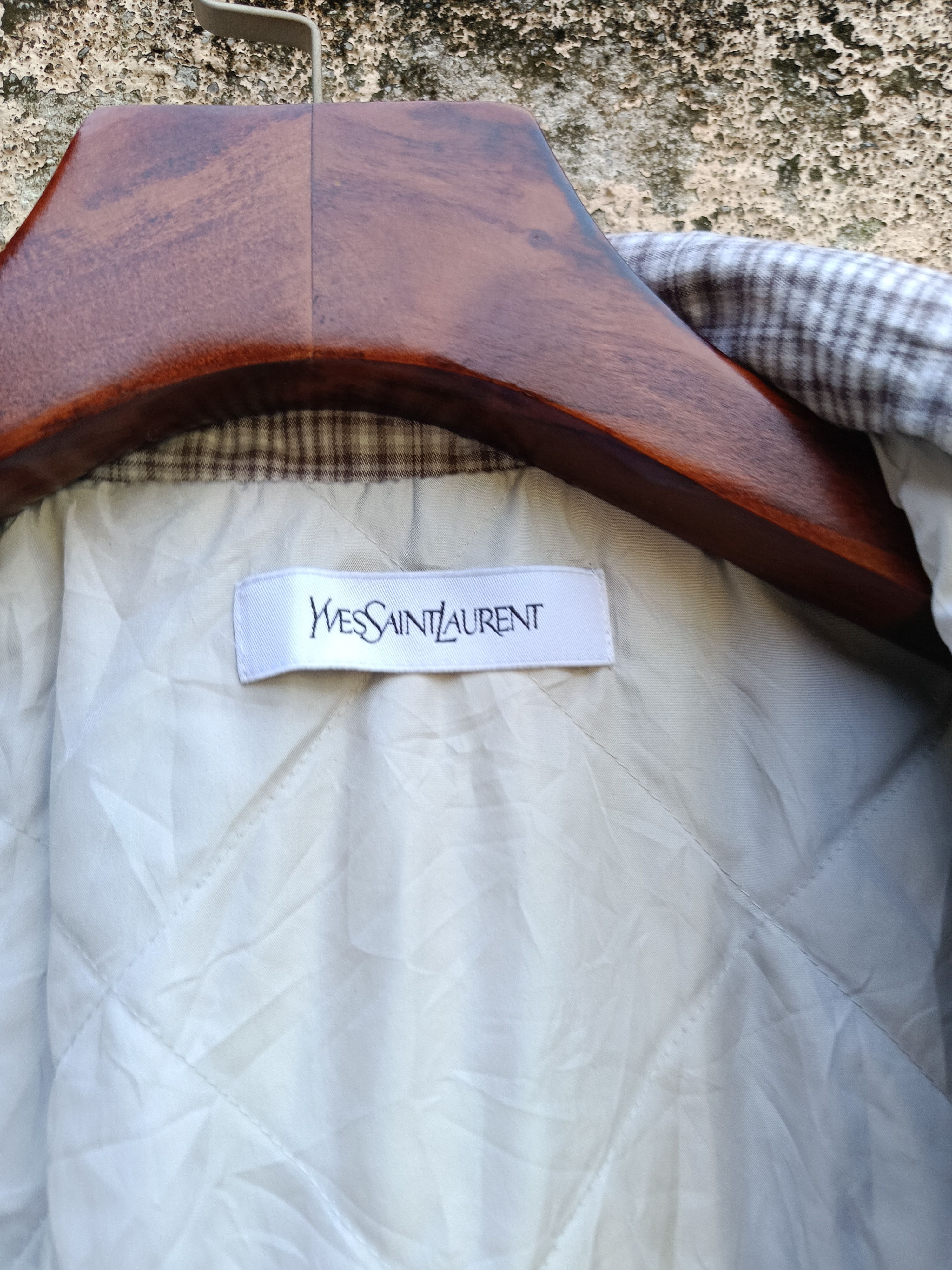 Vintage × Yves Saint Laurent VINTAGE YVES SAINT LAURENT PYJAMAS CHECKERED Size US M / EU 48-50 / 2 - 17 Thumbnail