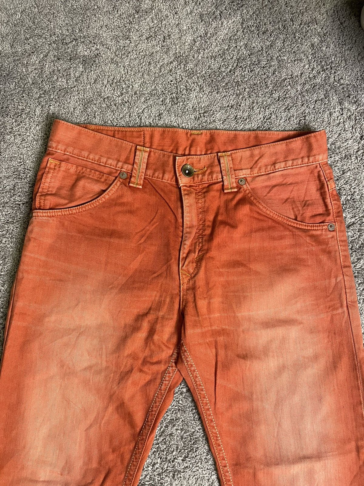 Edwin Rare Orange Edwin Exclusive Vintage Pant Size US 35 - 3 Thumbnail