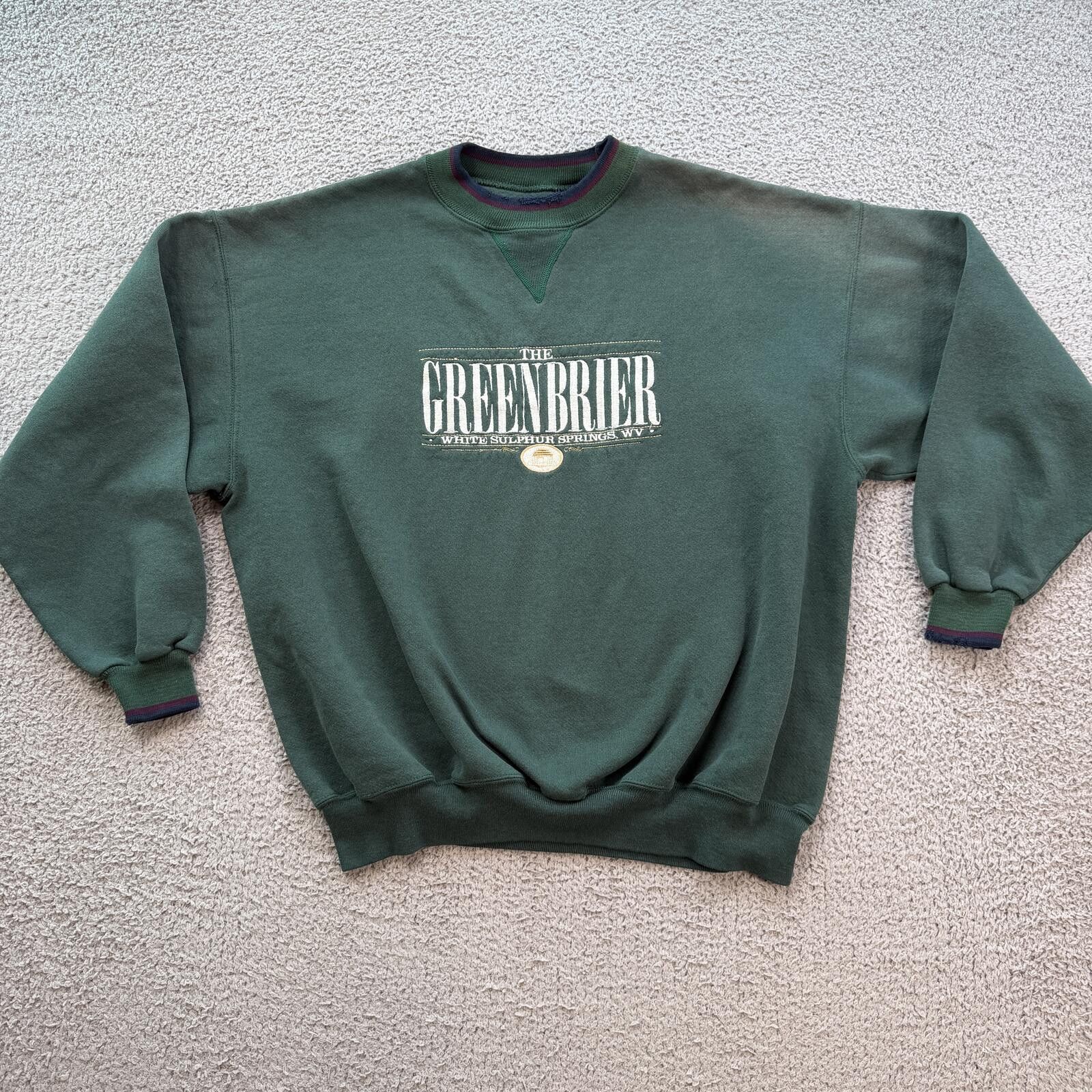 Other Vintage 90s The Greenbrier Sulphur Springs WV Sweatshirt XL Size US XL / EU 56 / 4 - 1 Thumbnail